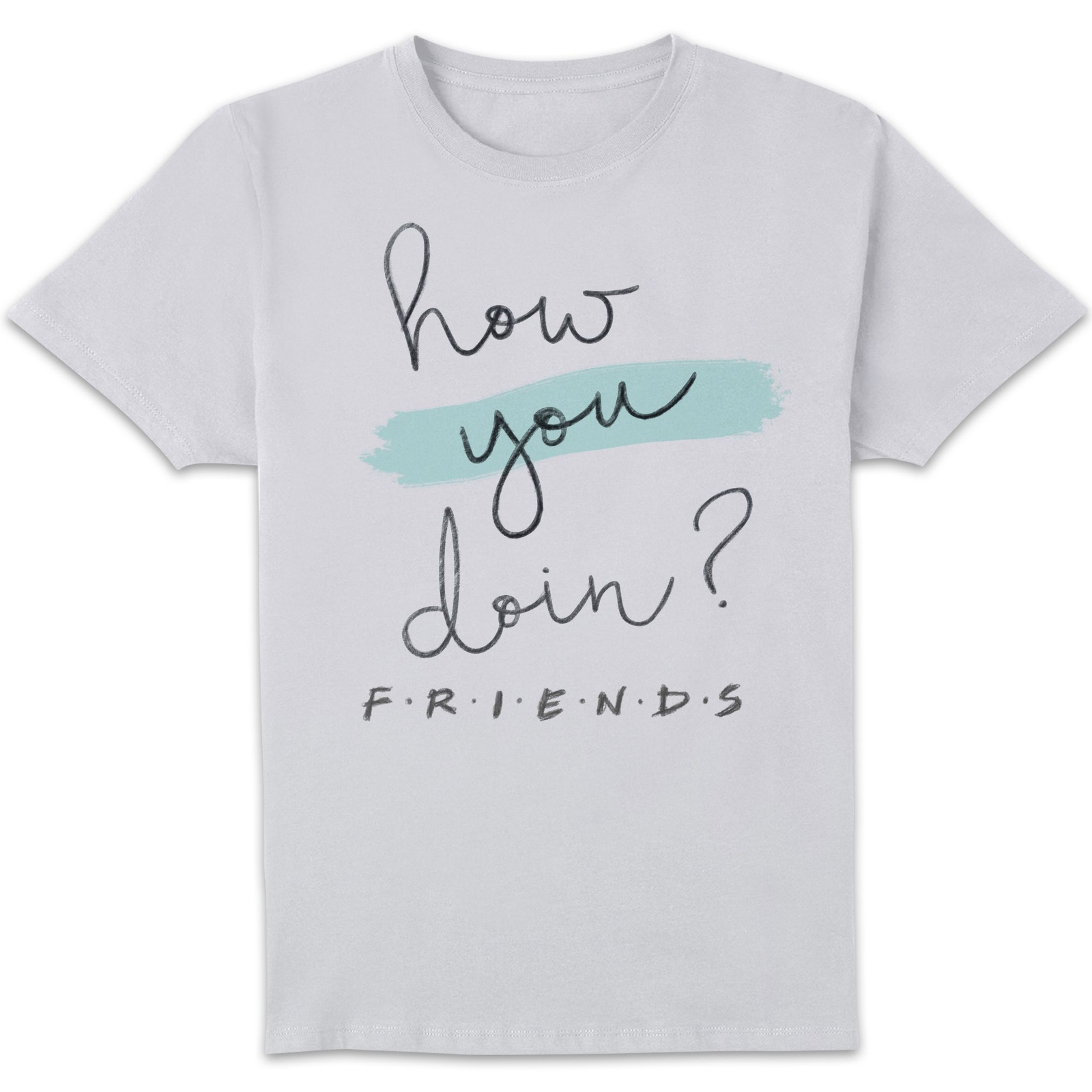 Friends How You Doin? Men's T-Shirt - White - M