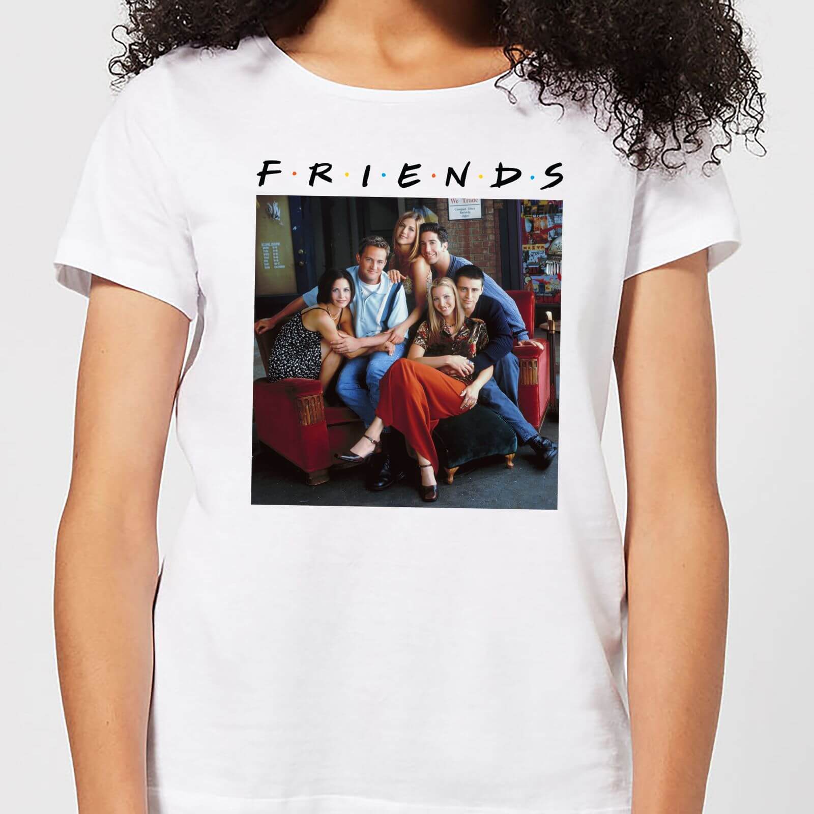 Friends Classic Character Damen T-Shirt - Weiß - XL - Weiß