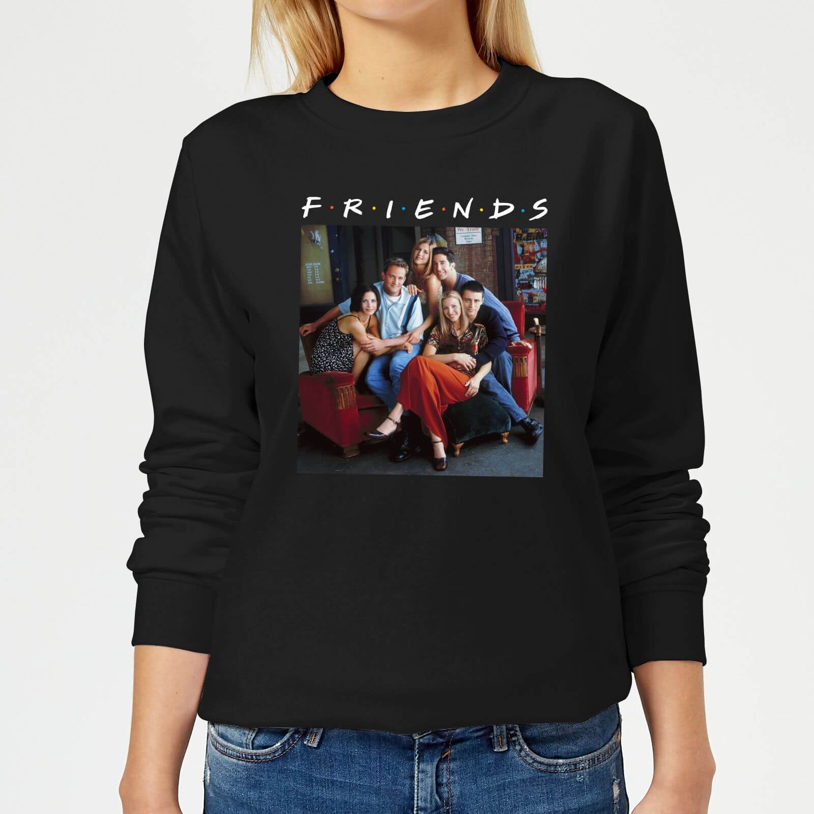 Friends Classic Character Women's Sweatshirt - Black - S
