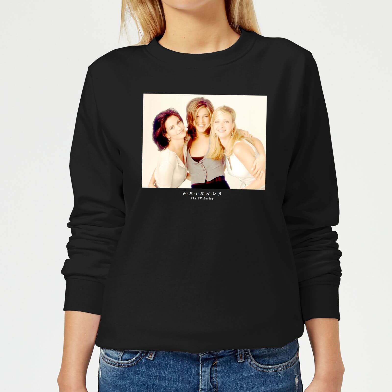 Friends Girls Women's Sweatshirt - Black - XS - Black