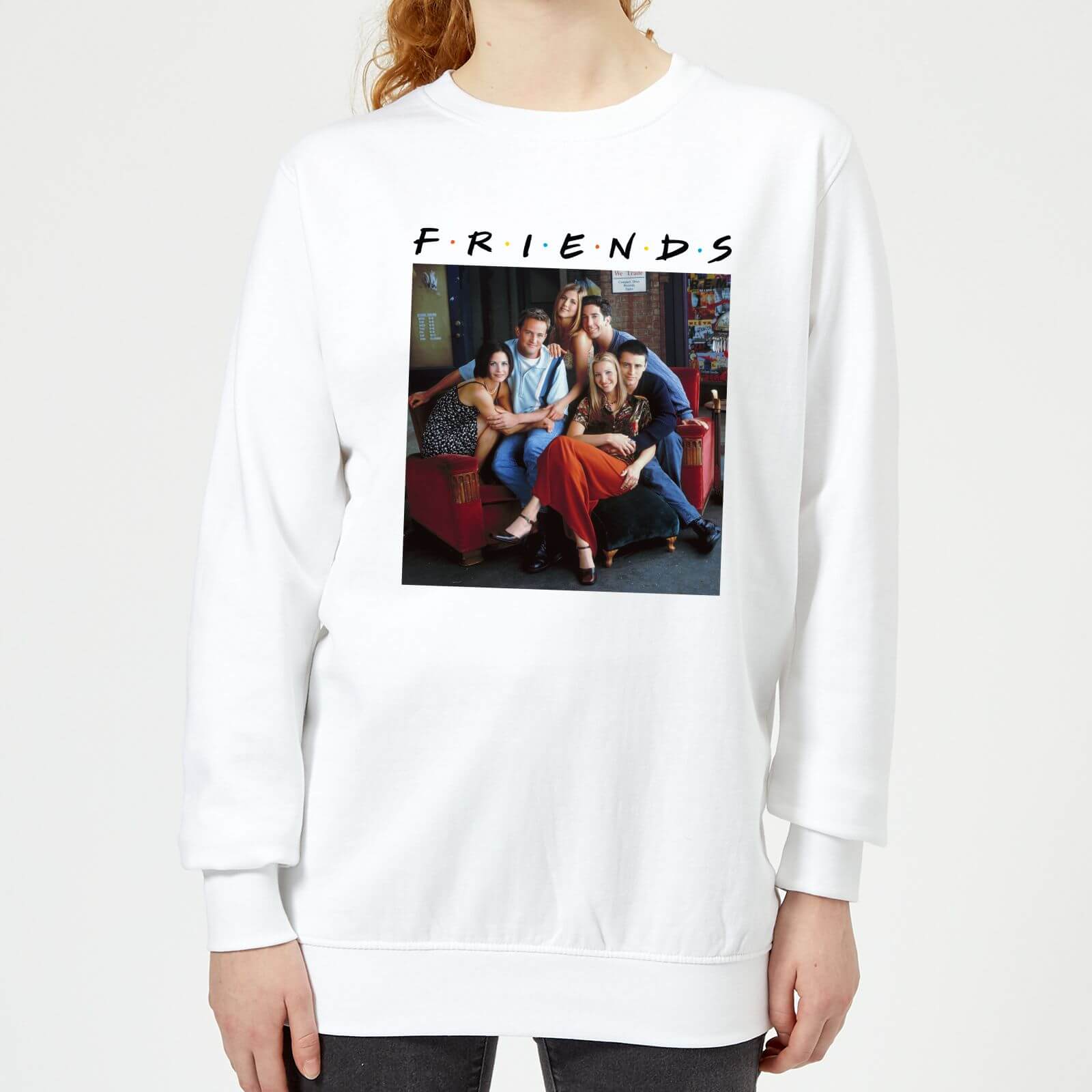 Friends Classic Character Women's Sweatshirt - White - XS - White