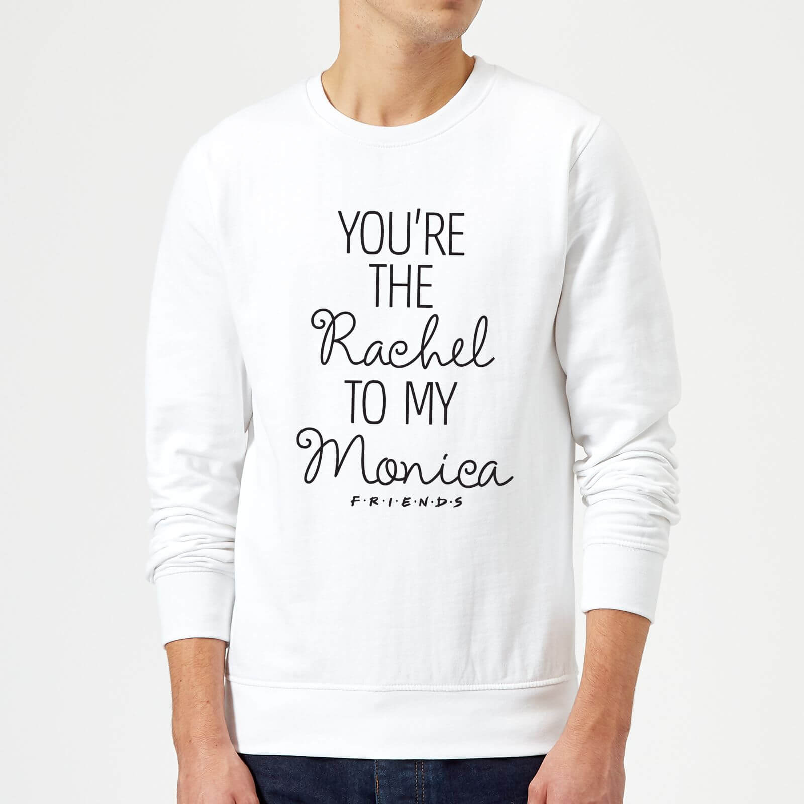 Friends You're The Rachel Pullover - Weiß - S