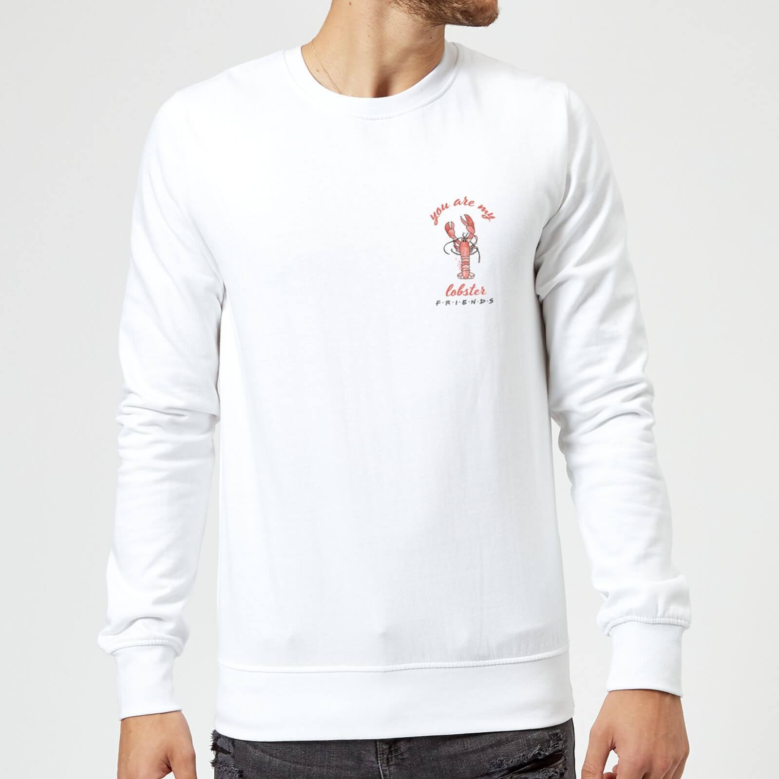 Friends You Are My Lobster Sweatshirt - White - M