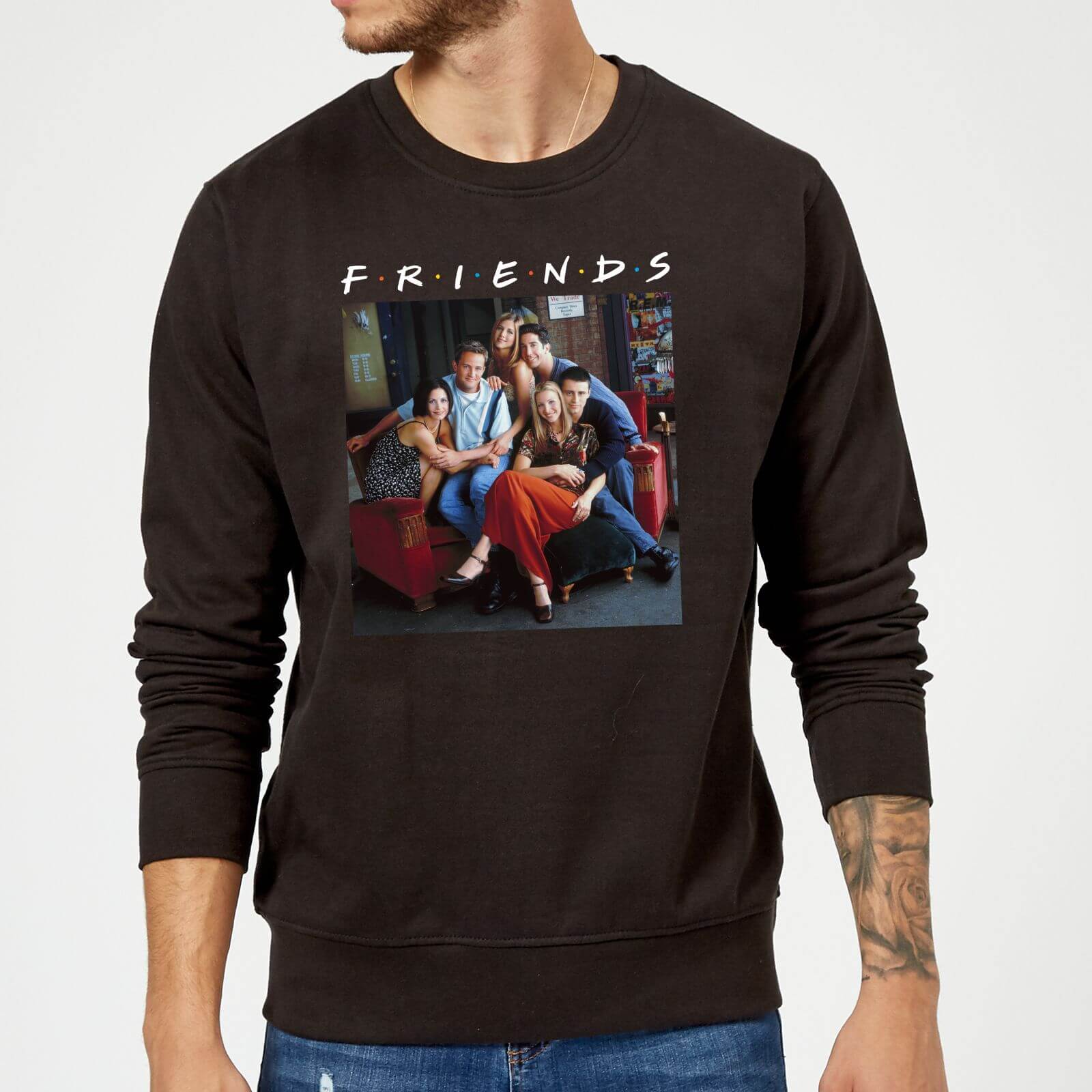 Friends Classic Character Pullover - Schwarz - L