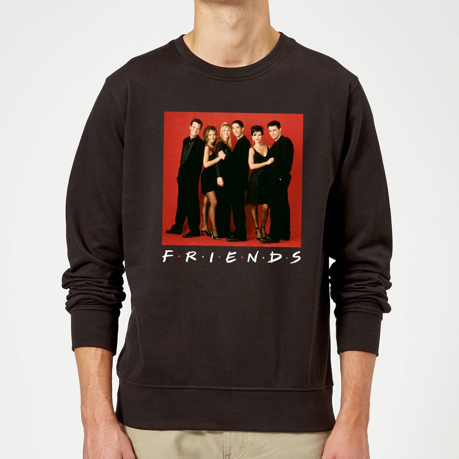 Friends Character Pose Pullover - Schwarz - L