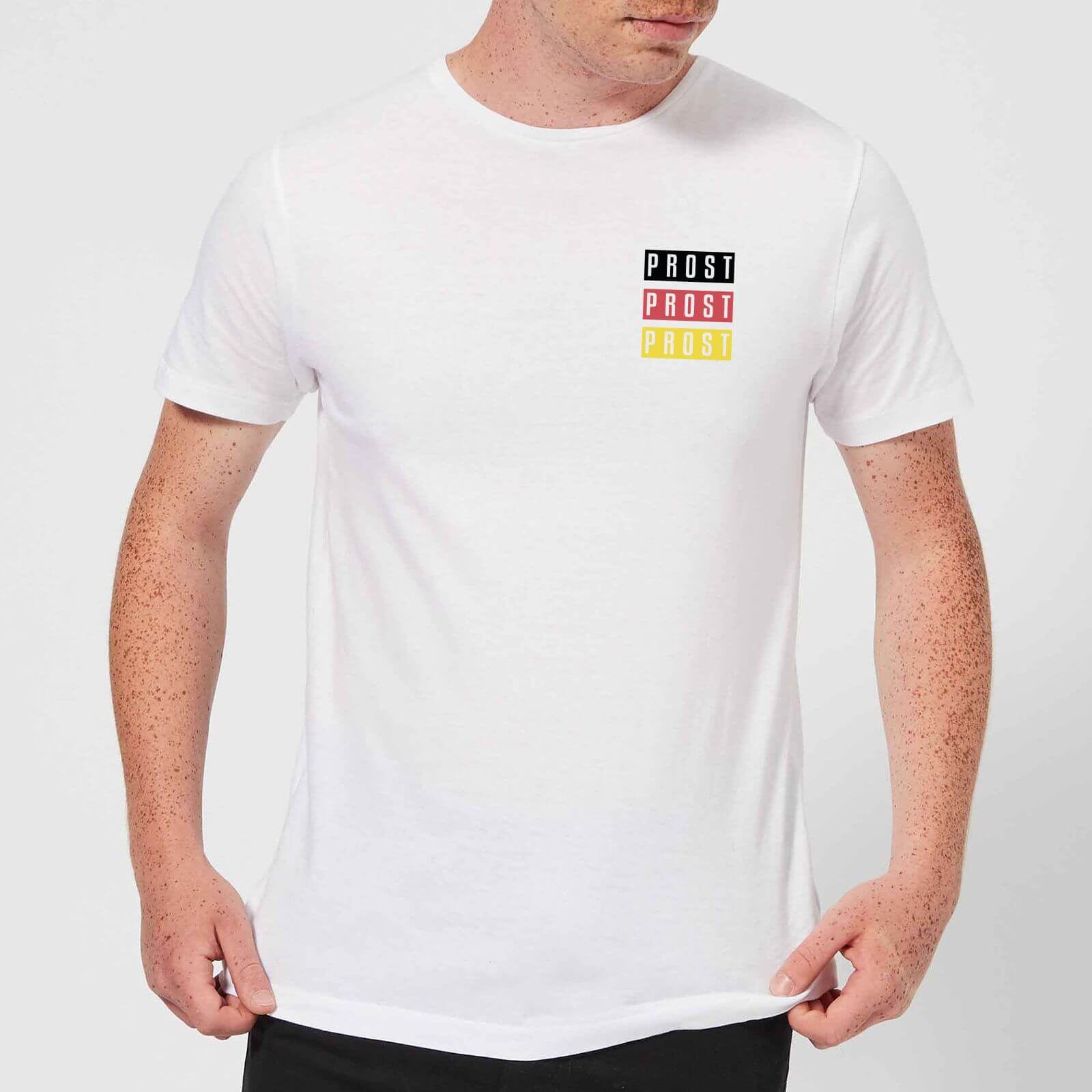 Prost Men's T-Shirt - White - S - White