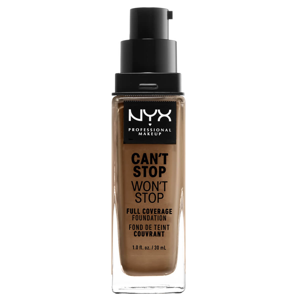NYX Professional Makeup Can't Stop Won't Stop 24 Hour Foundation (Various Shades) - Mahogany
