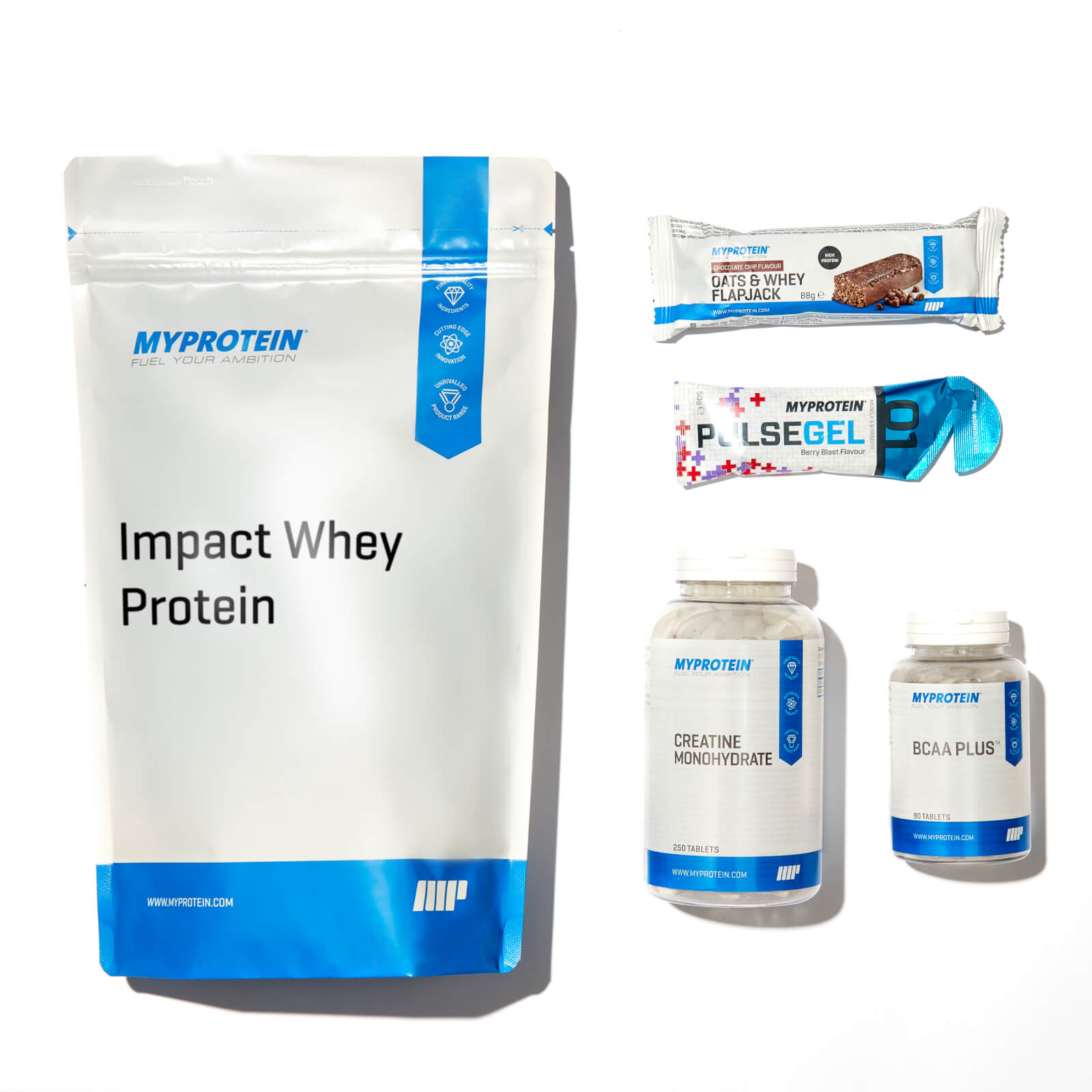 Myprotein App Gainer Bundle - Chocolate y Cacahuete - Tropical Storm - Cookies and Cream