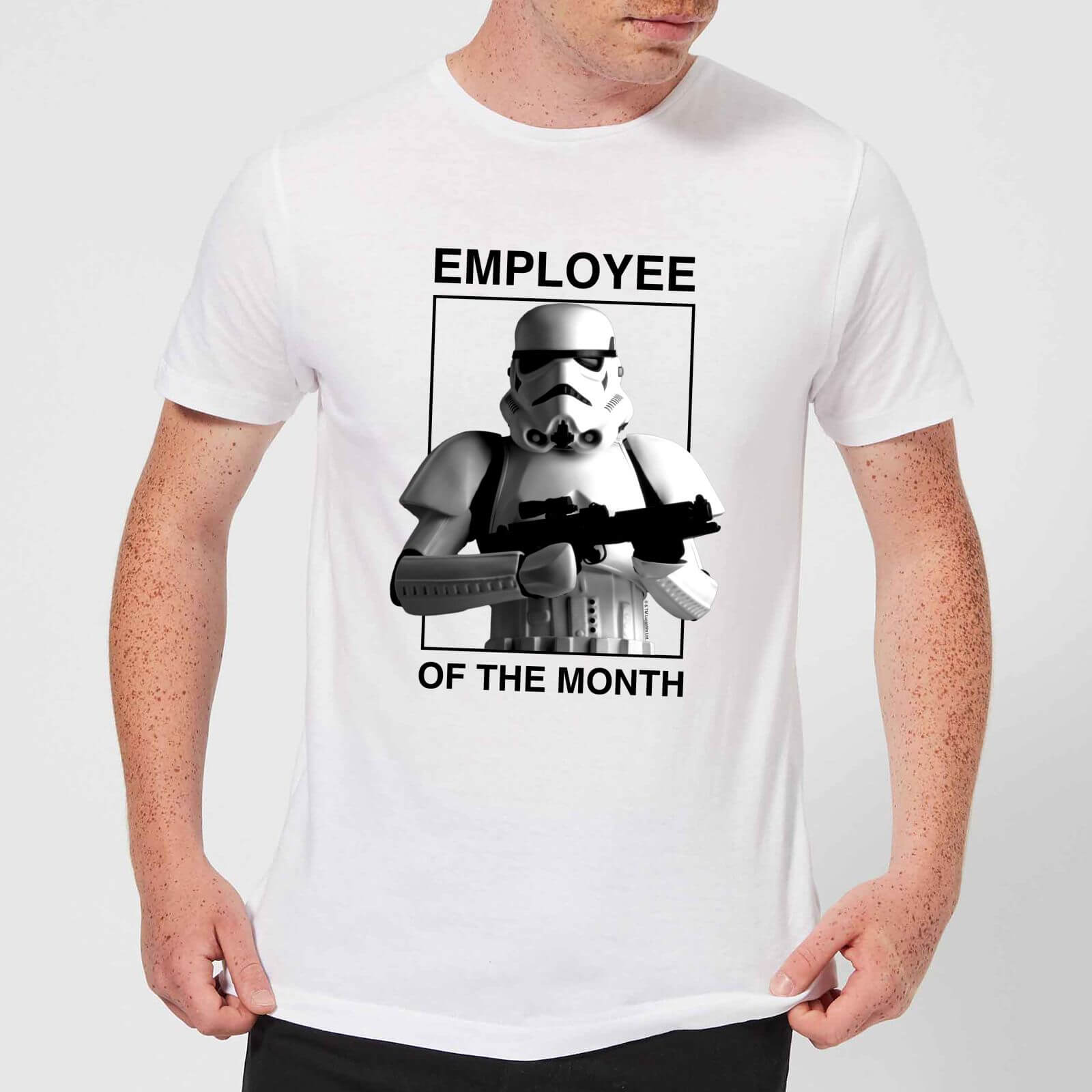Star Wars Employee Of The Month Men's T-Shirt - White - 3XL - White