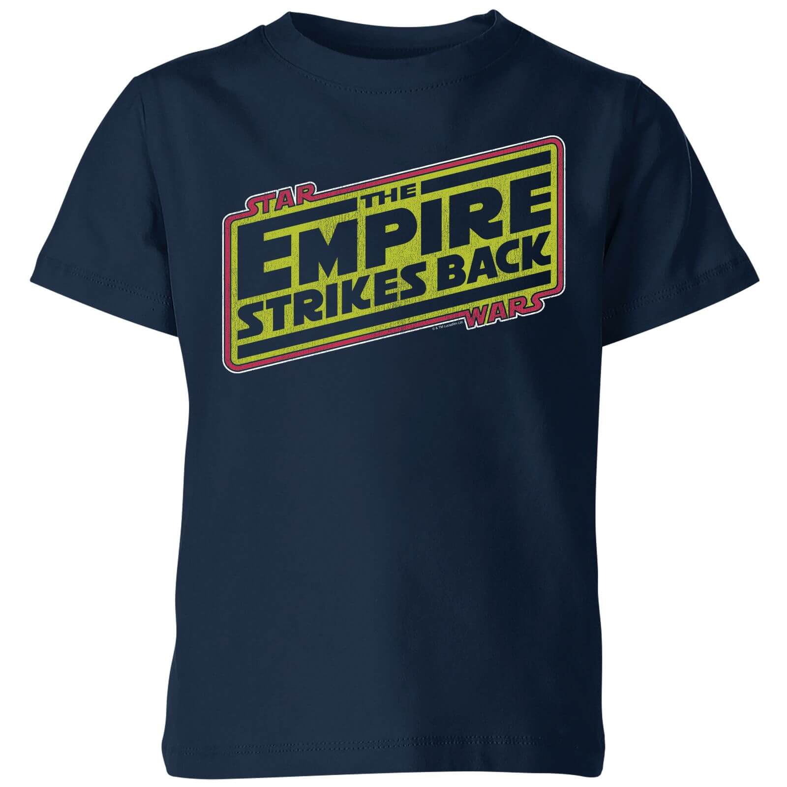 

T-Shirt Star Wars Empire Strikes Back Logo - Navy - Bambini - 3-4 Anni