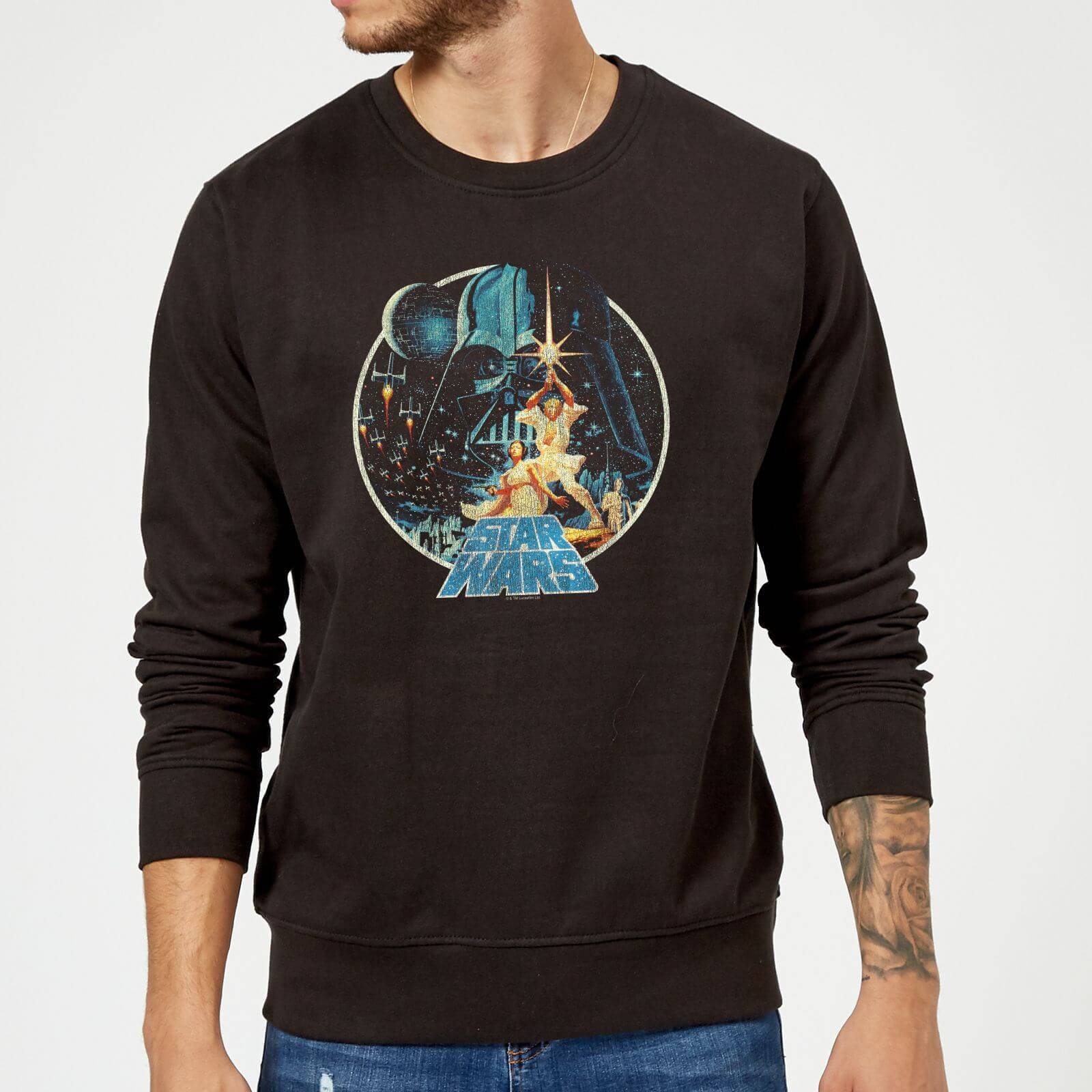 

Sweat Homme Vintage Victory Star Wars Classic - Noir - S