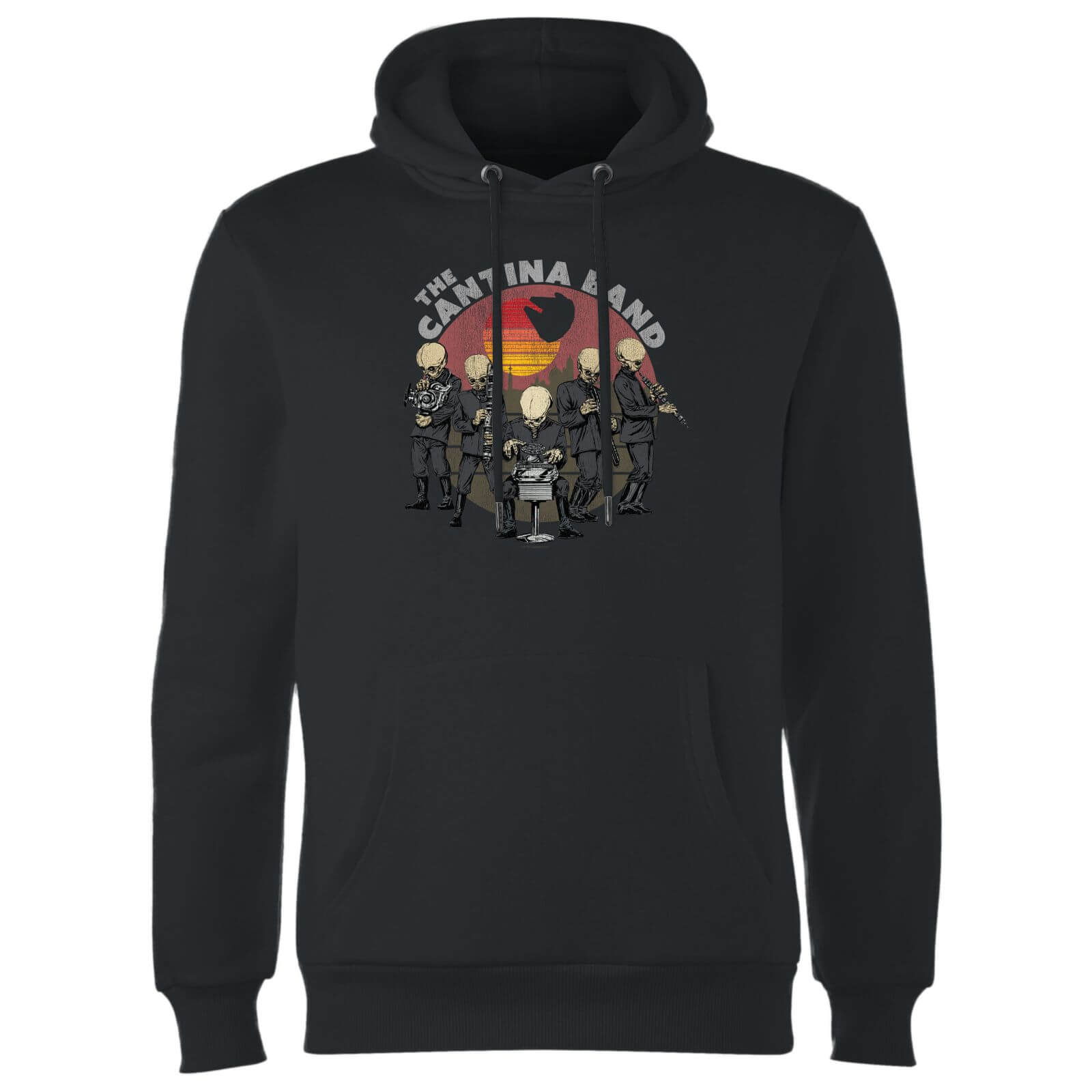 

Felpa con cappuccio Star Wars Cantina Band- Nero - XL