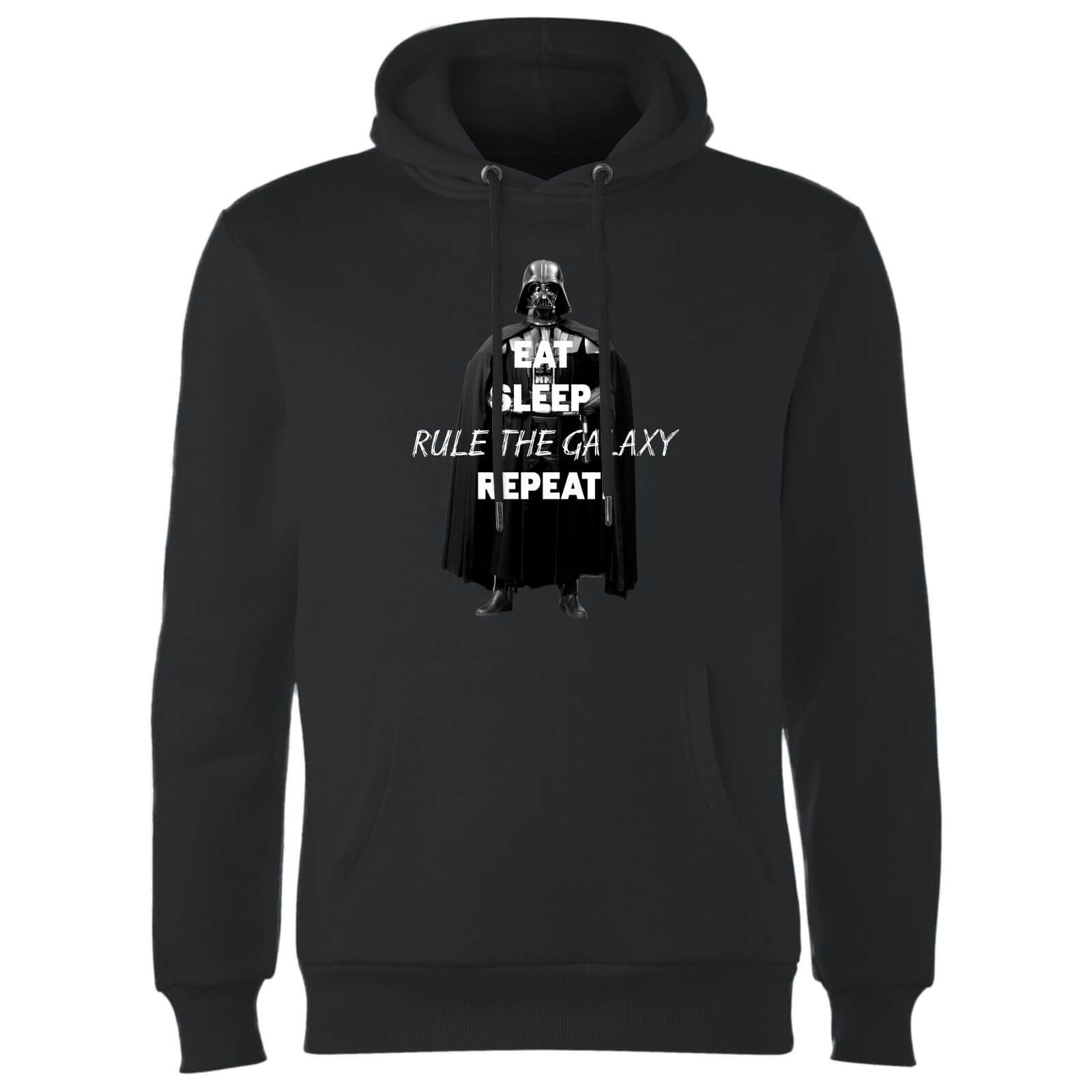 

Felpa con cappuccio Star Wars Eat Sleep Rule The Galaxy Repeat- Nero - XL