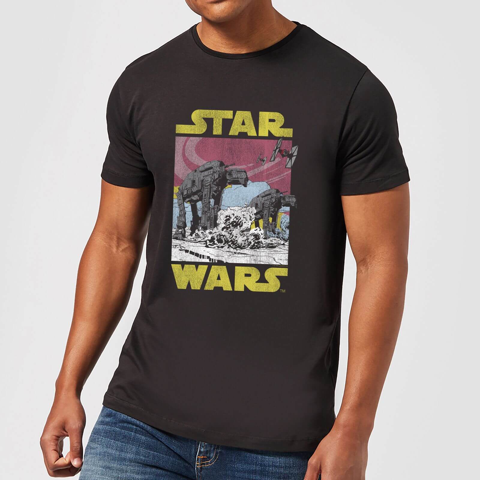 

T-Shirt Star Wars ATAT - Nero - Uomo - L - Nero