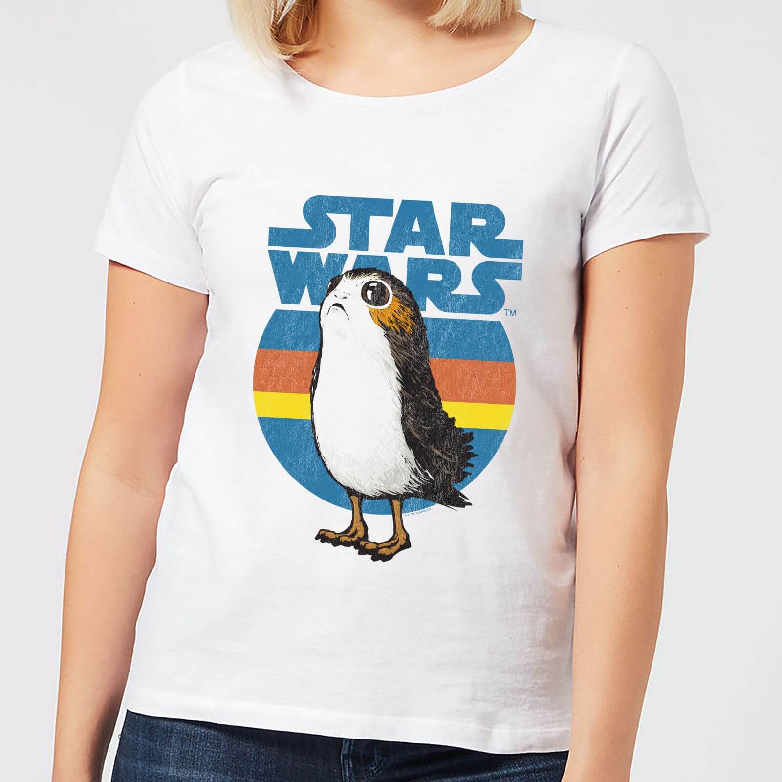 

T-Shirt Star Wars Porg - Bianco - Donna - S