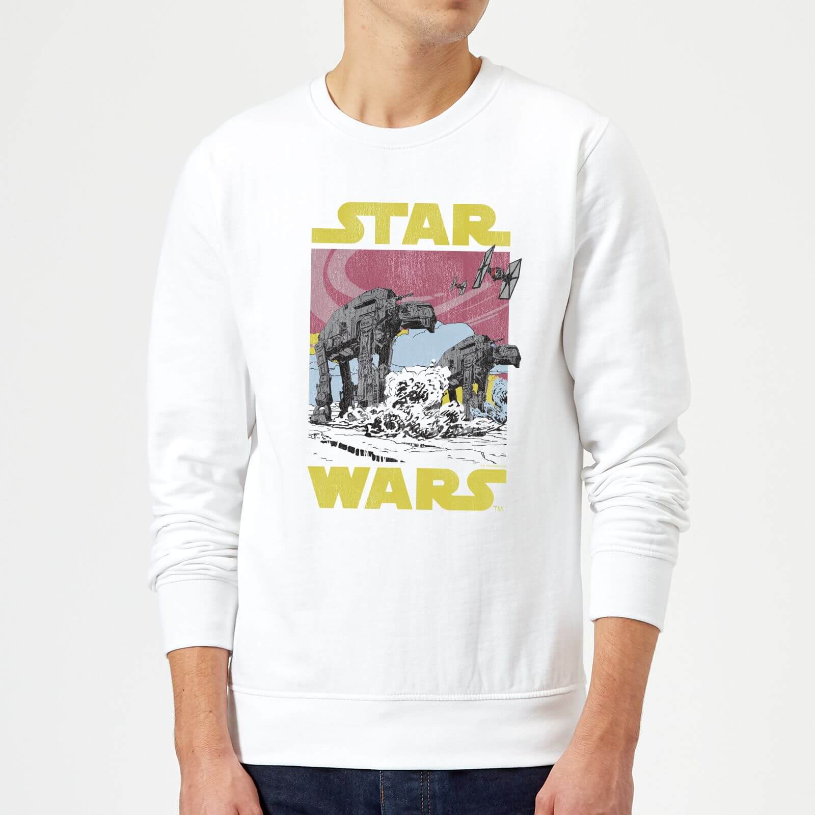

Star Wars ATAT Sweatshirt - White - M