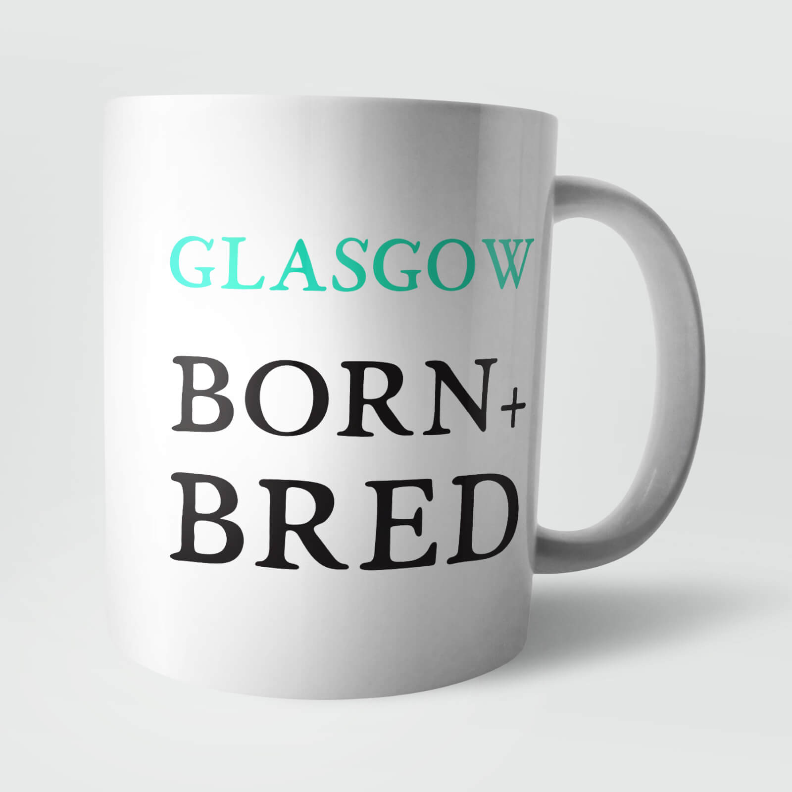 Glasgow Born and Bred Mug