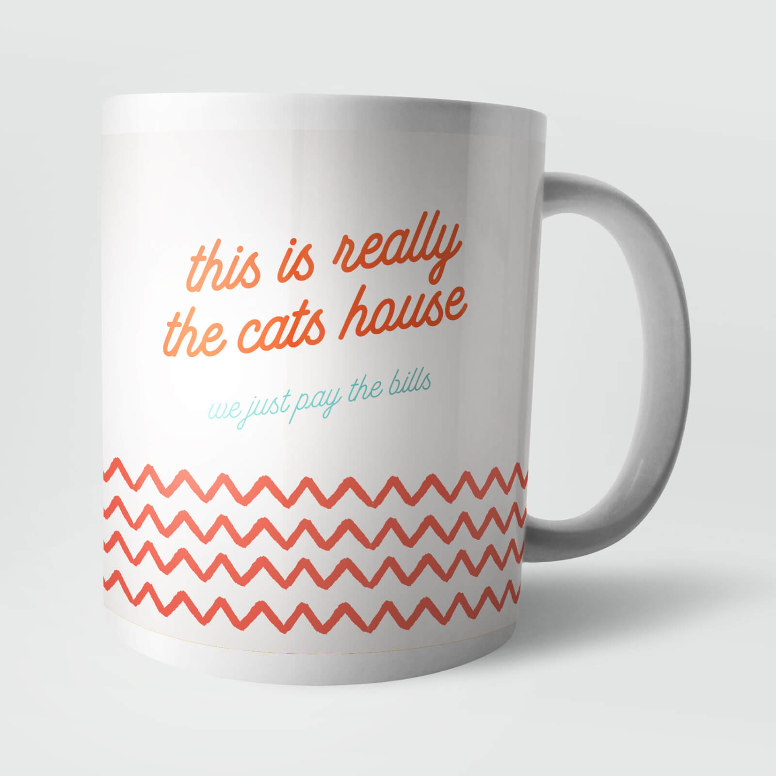 This Is Really The Cats House Mug