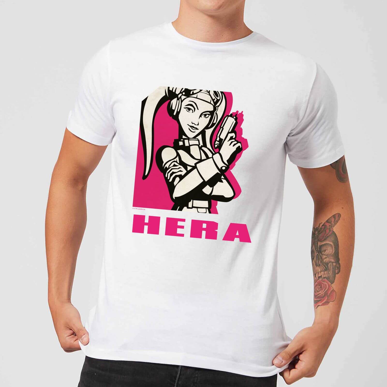 

T-Shirt Star Wars Rebels Hera - Bianco - Uomo - S - Bianco