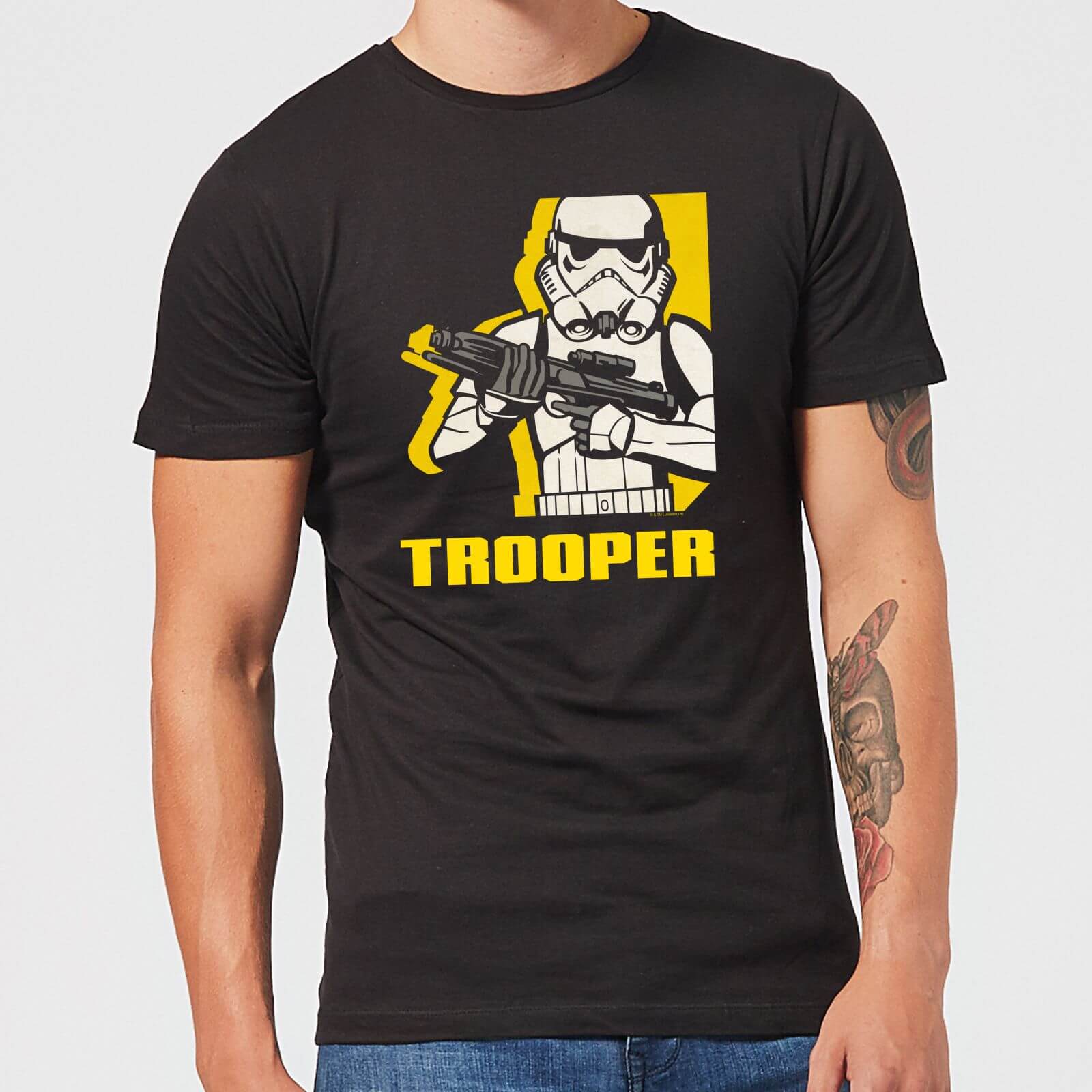 

T-Shirt Star Wars Rebels Trooper - Nero - Uomo - S - Nero