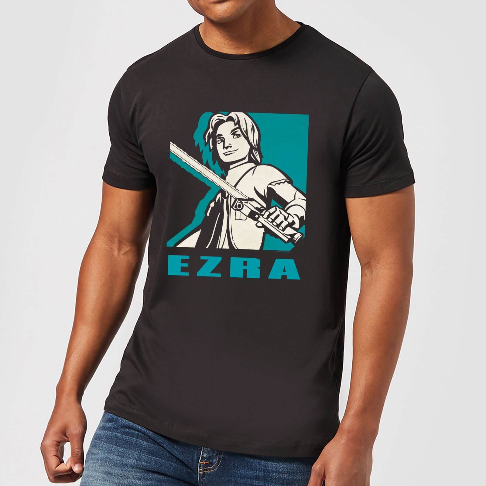 

T-Shirt Star Wars Rebels Ezra - Nero - Uomo - S