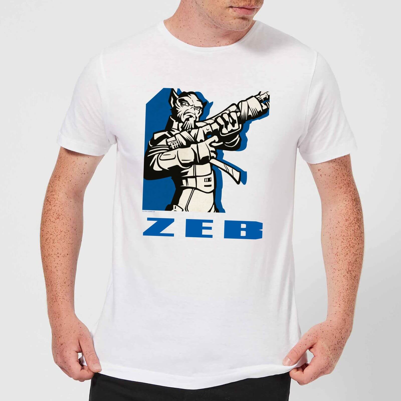 

T-Shirt Star Wars Rebels Zeb - Bianco - Uomo - M - Bianco