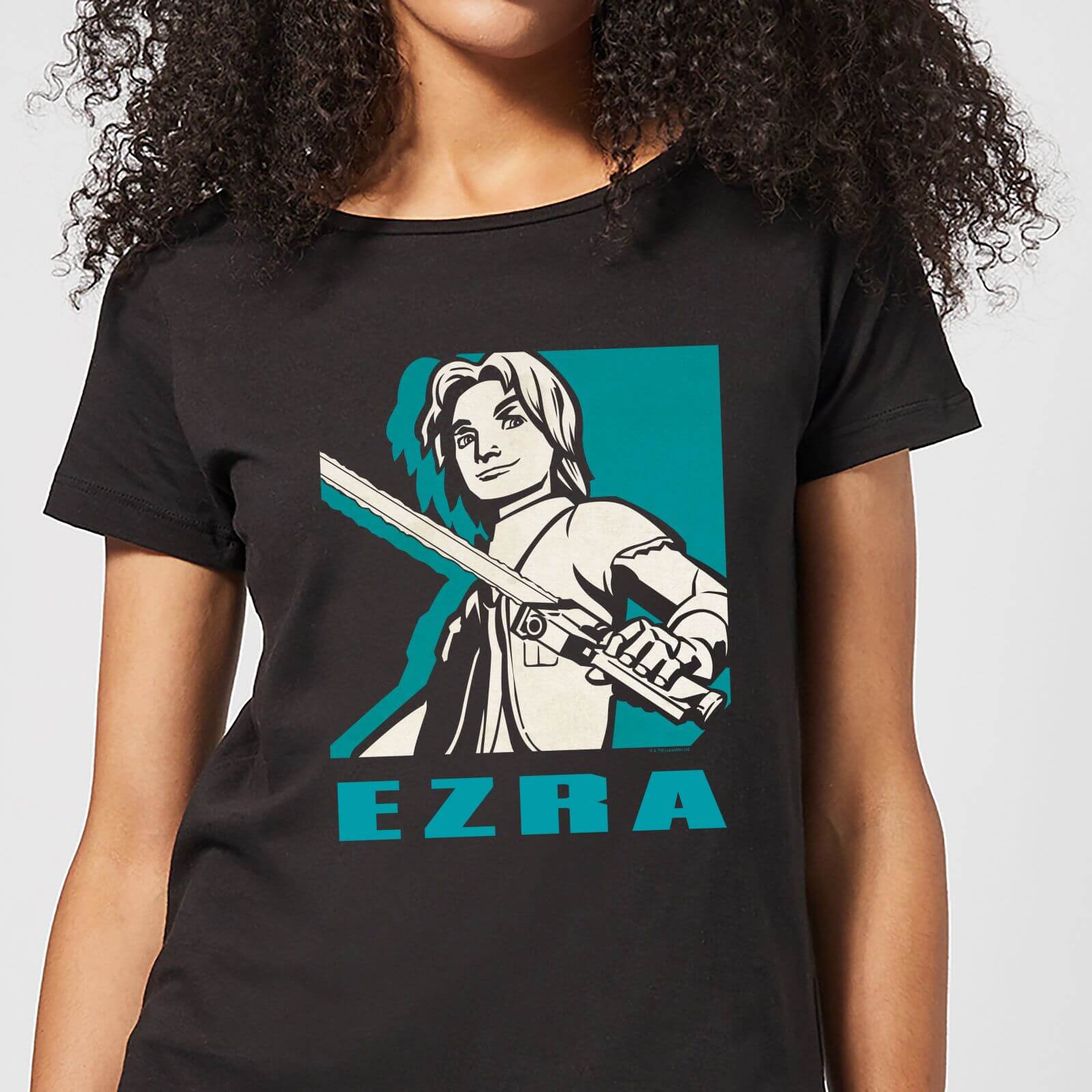 

T-Shirt Star Wars Rebels Ezra - Nero - Donna - L - Nero