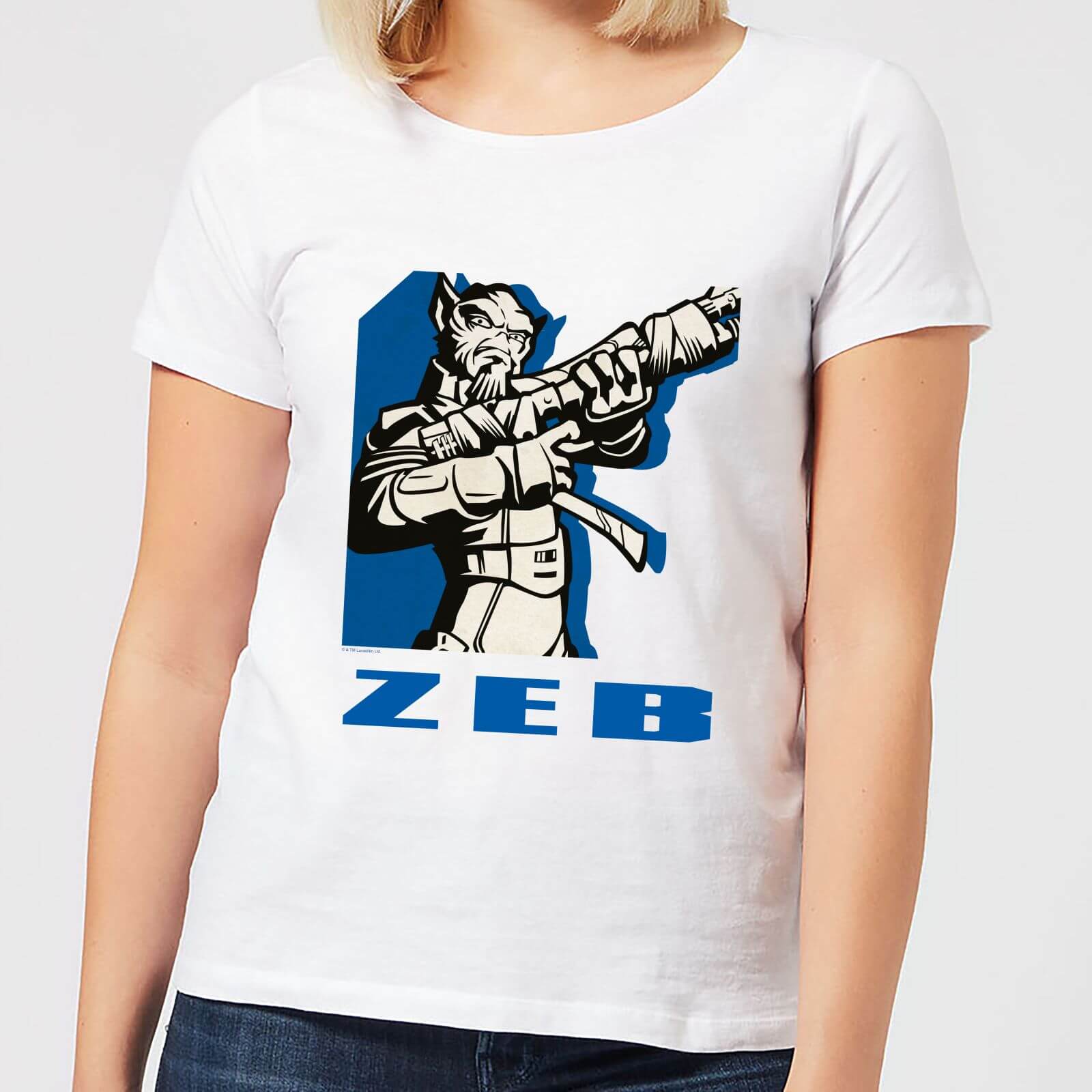

T-Shirt Star Wars Rebels Zeb - Bianco - Donna - S - Bianco
