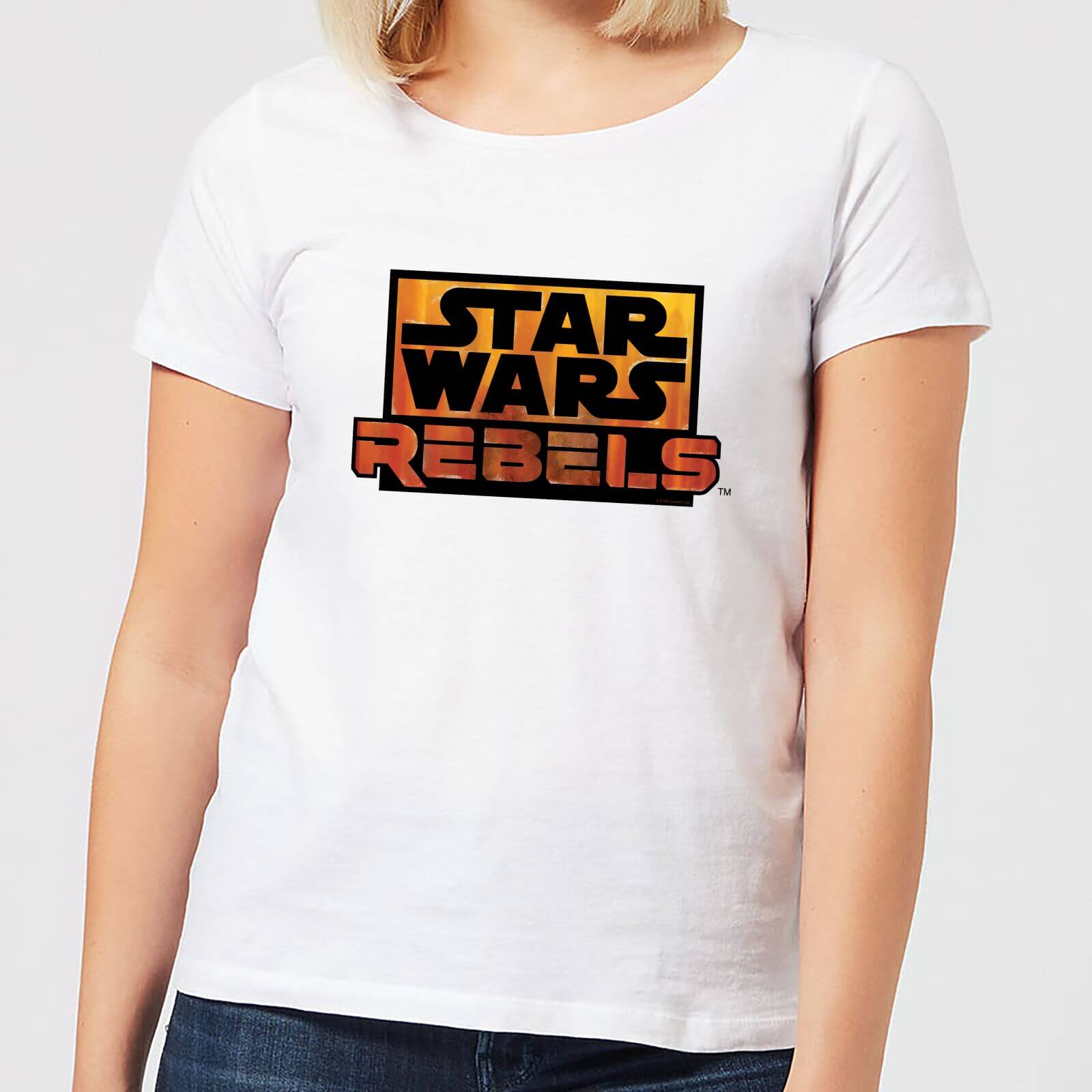 

T-Shirt Star Wars Rebels Logo - Bianco - Donna - S - Bianco