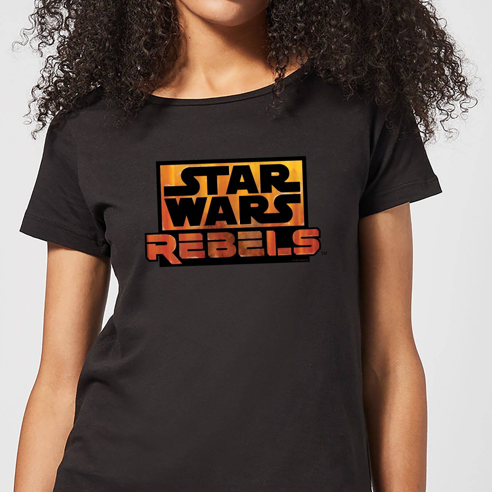 

T-Shirt Star Wars Rebels Logo - Nero - Donna - XXL