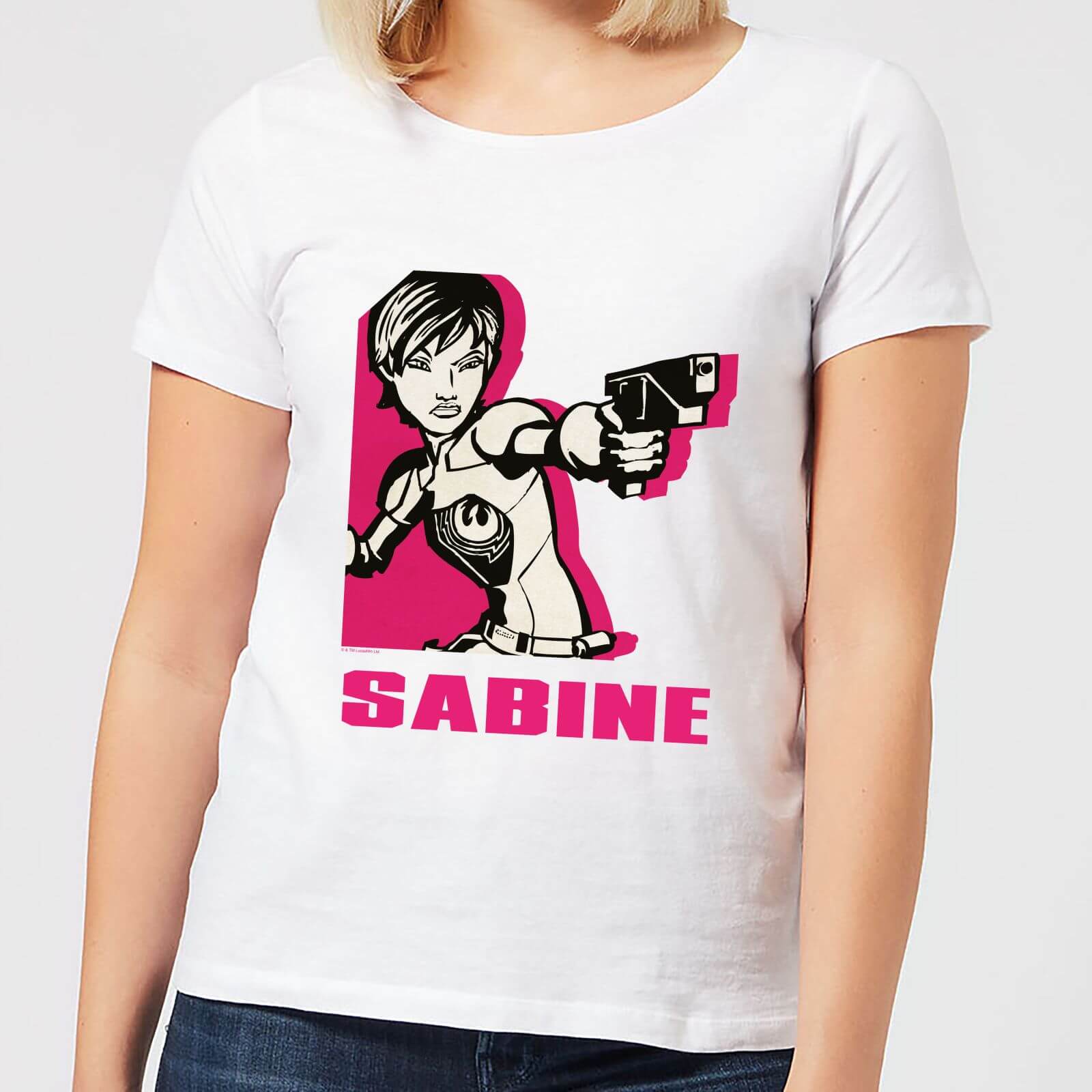 

T-Shirt Star Wars Rebels Sabine - Bianco - Donna - L