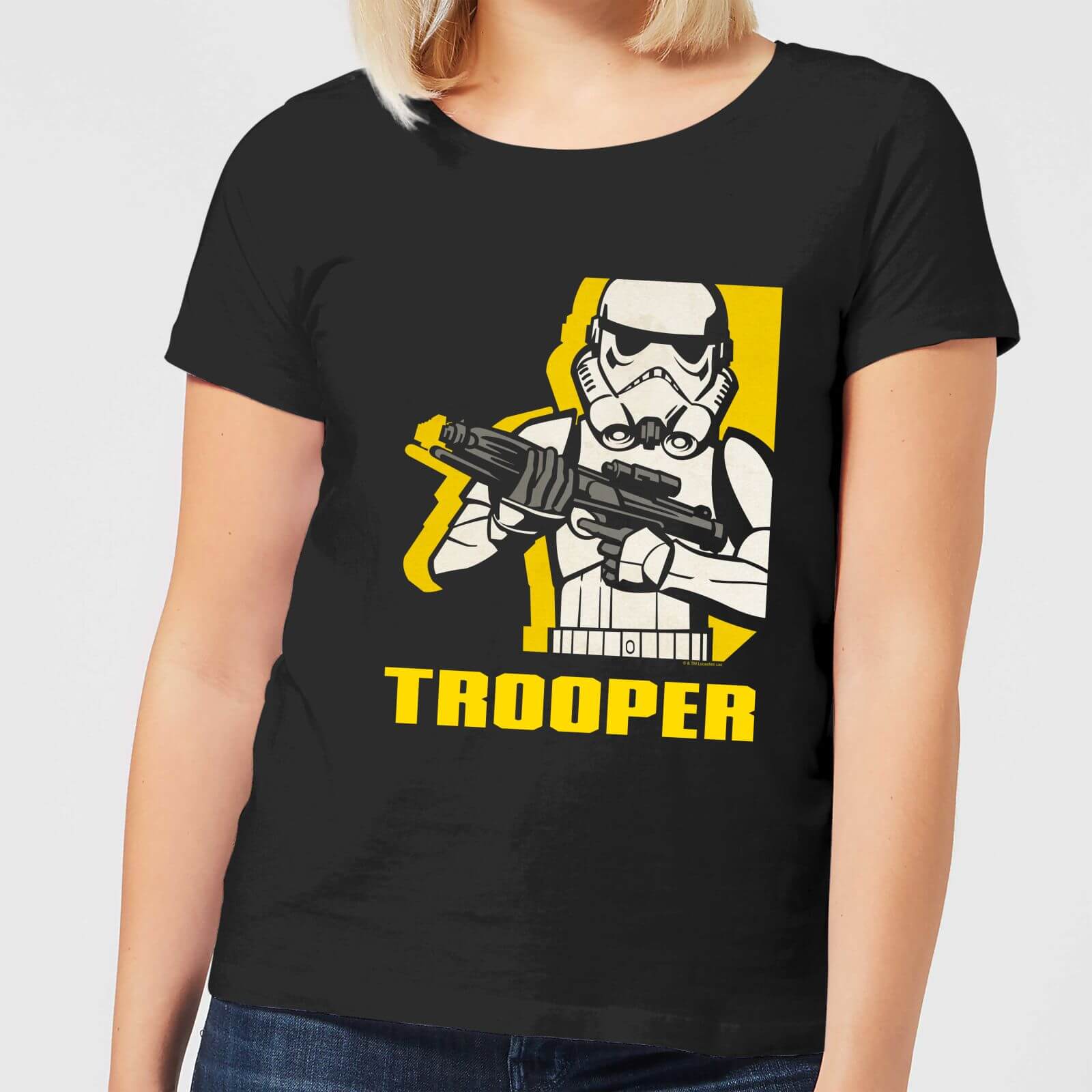 

T-Shirt Star Wars Rebels Trooper - Nero - Donna - S - Nero
