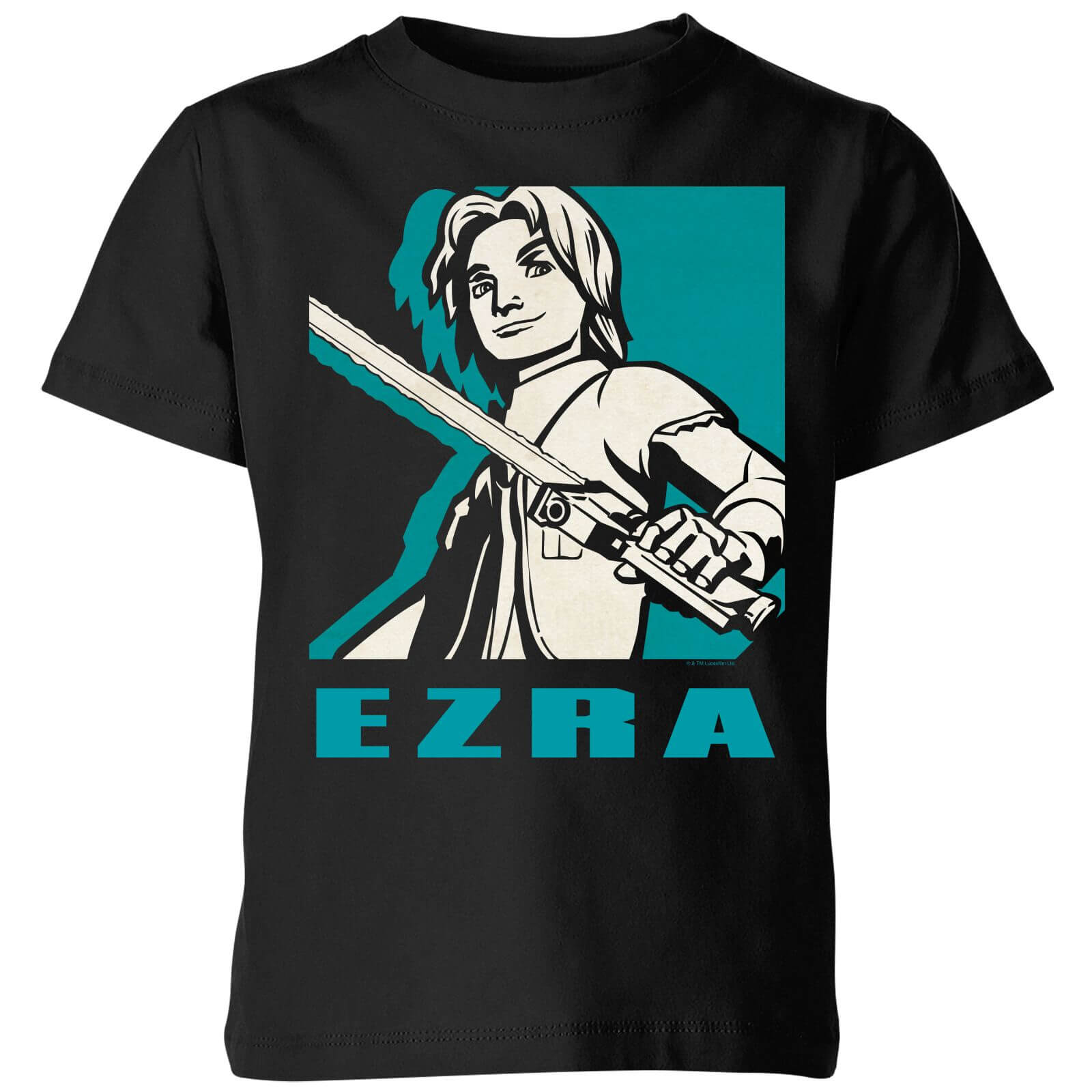 

T-Shirt Star Wars Rebels Ezra - Nero - Bambini - 3-4 Anni