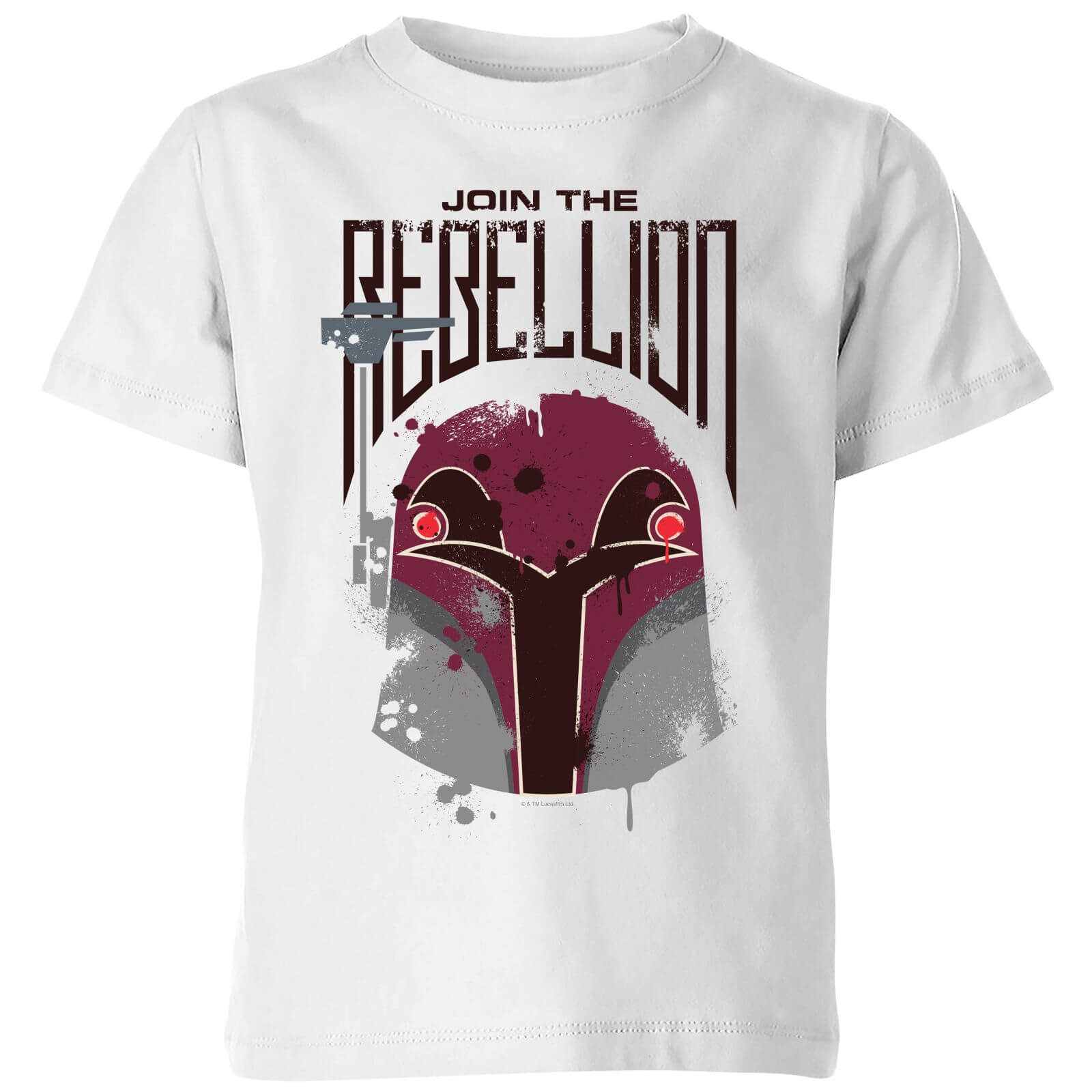 Star Wars Rebels Rebellion Kids' T-Shirt - White - 7-8 Years