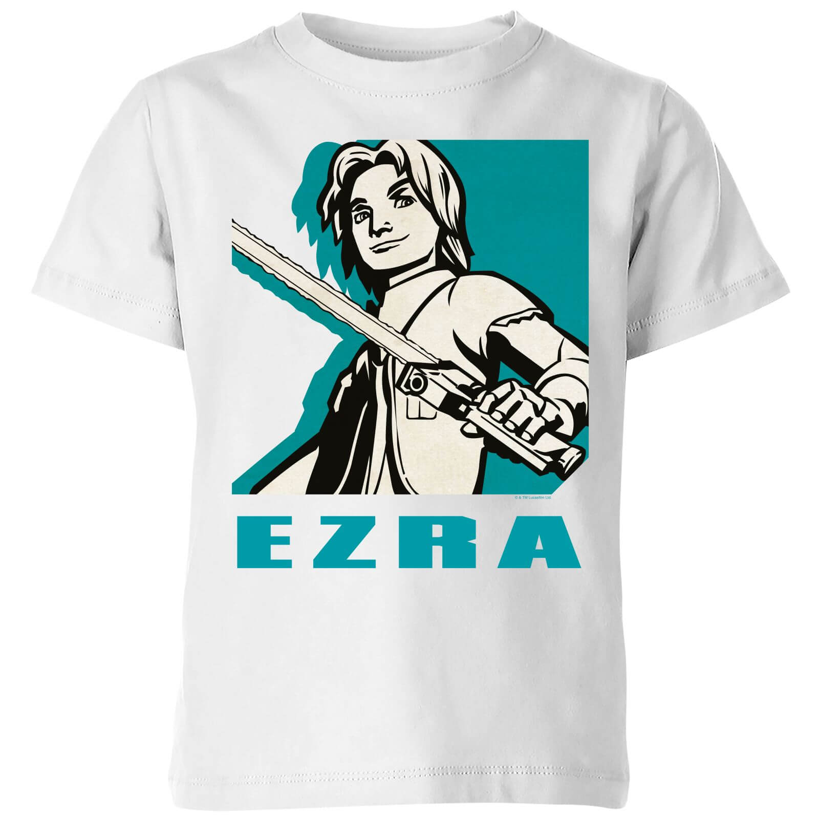 

T-Shirt Star Wars Rebels Ezra - Bianco - Bambini - 3-4 Anni - Bianco