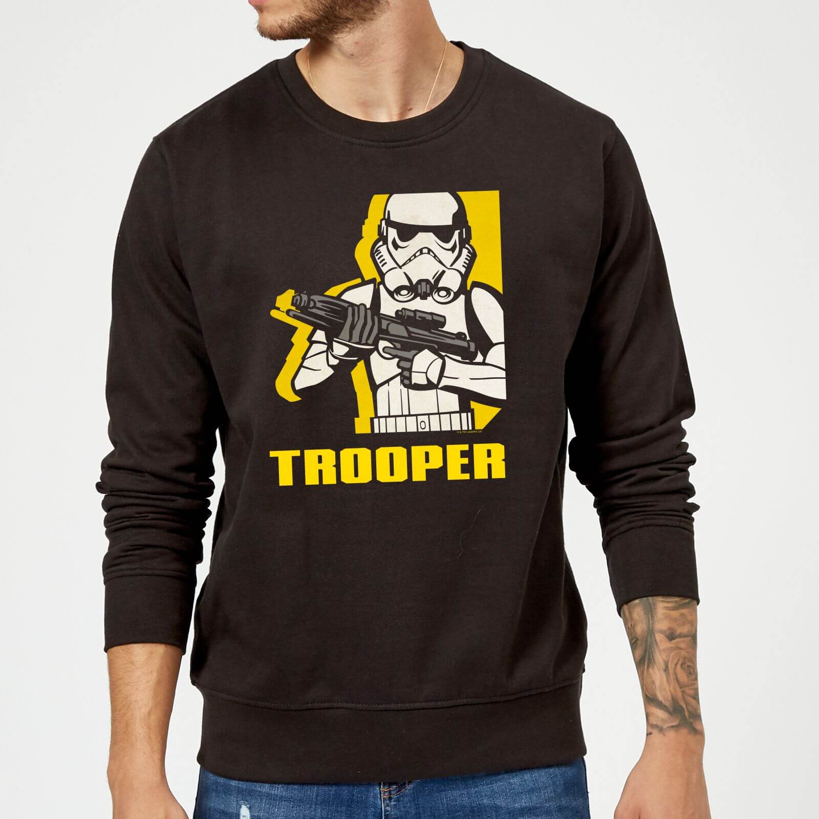 Felpa Star Wars Rebels Trooper- Nero - XXL