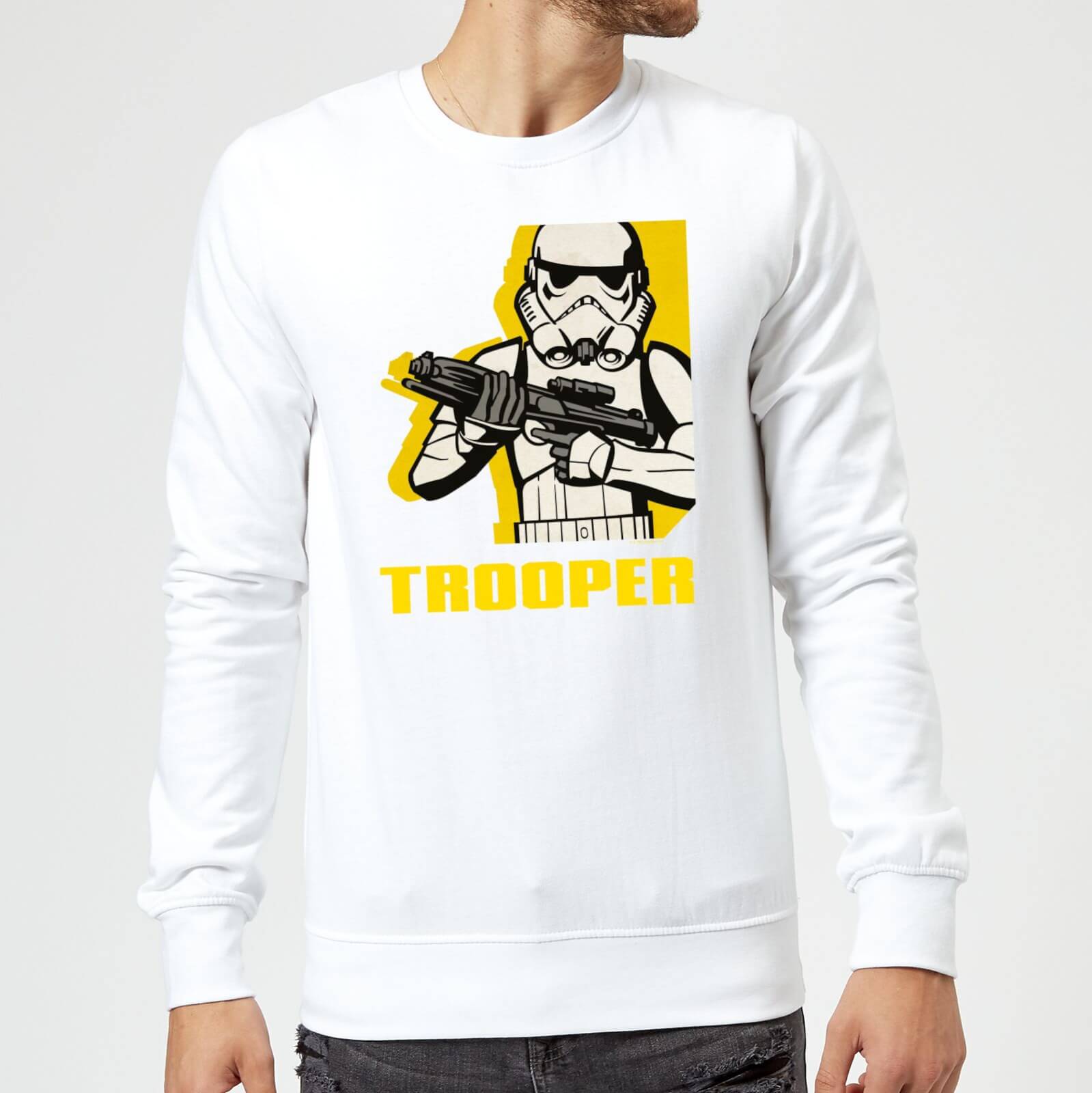 Felpa Star Wars Rebels Trooper- Bianco - L - Bianco