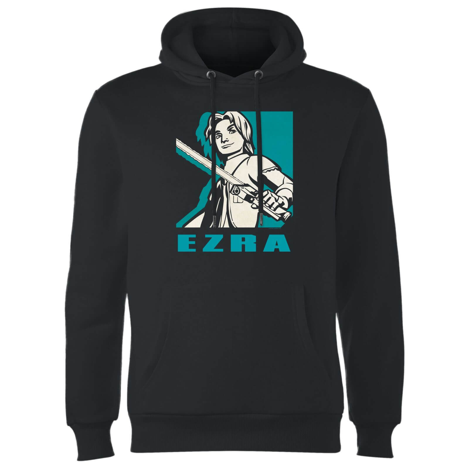 Felpa con cappuccio Star Wars Rebels Ezra- Nero - S