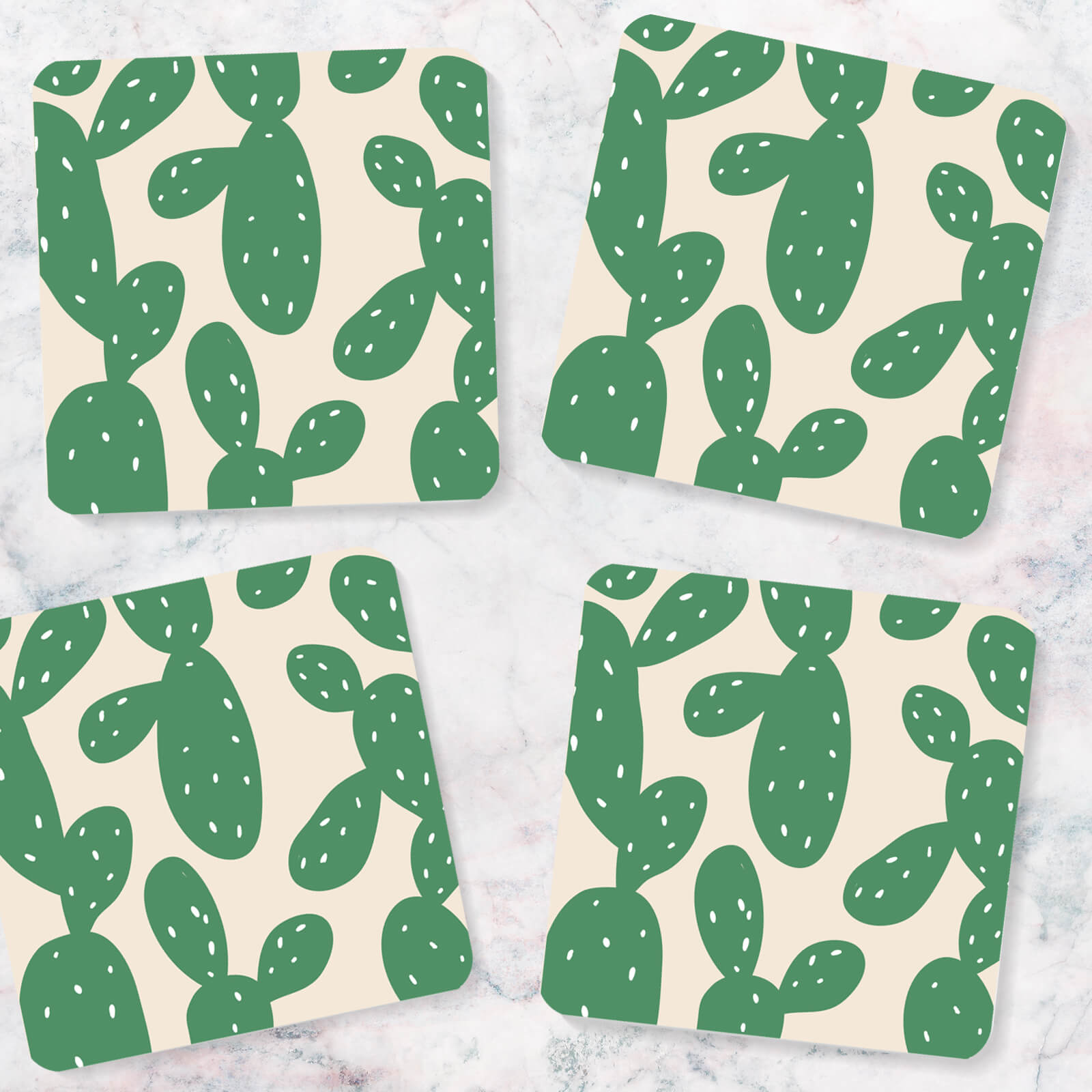 Cactus Coasters (Pack of 4)