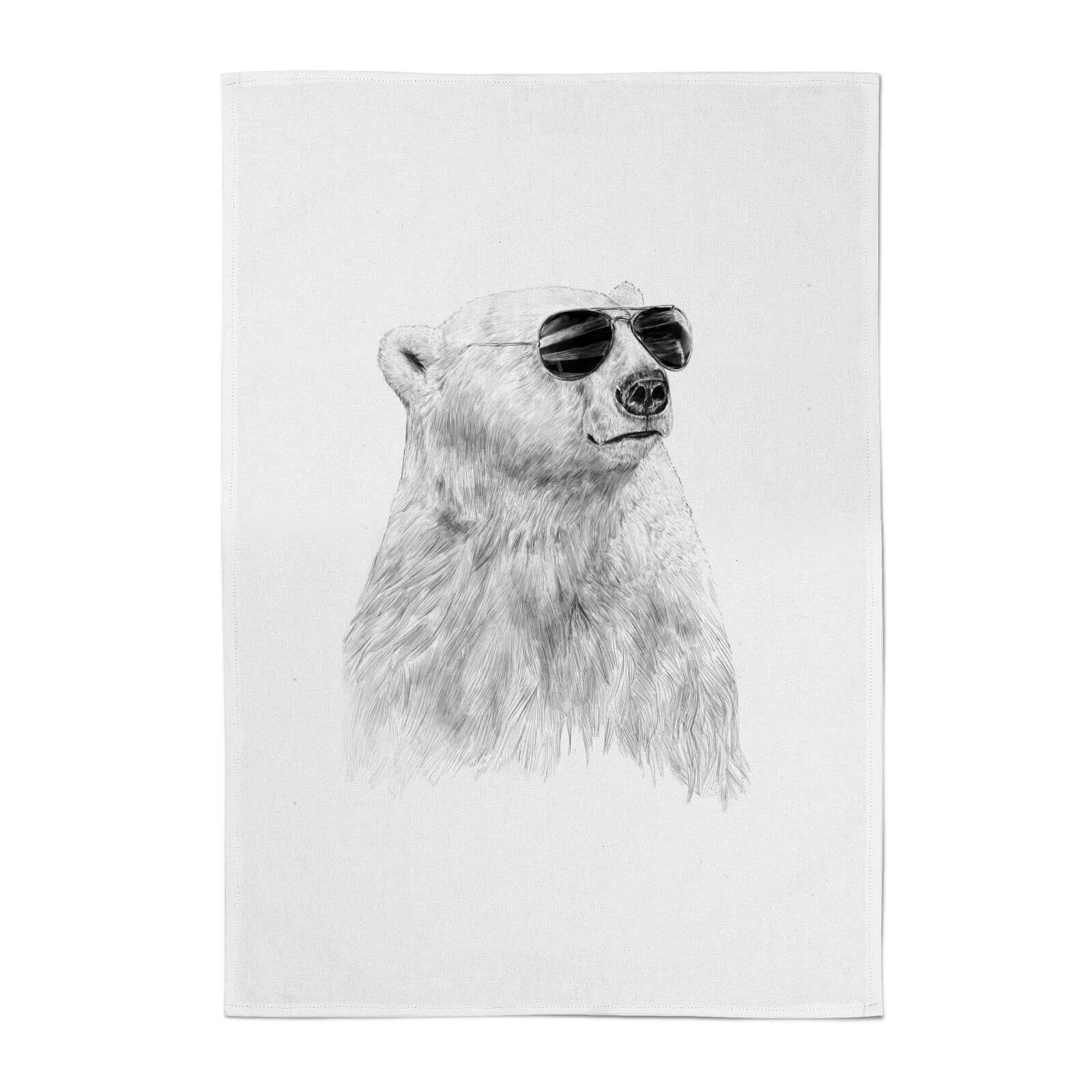 Balazs Solti Cool Bear Cotton Tea Towel
