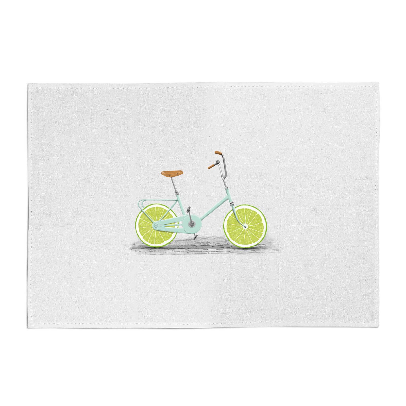 Florent Bodart Citrus Lime Cotton Tea Towel