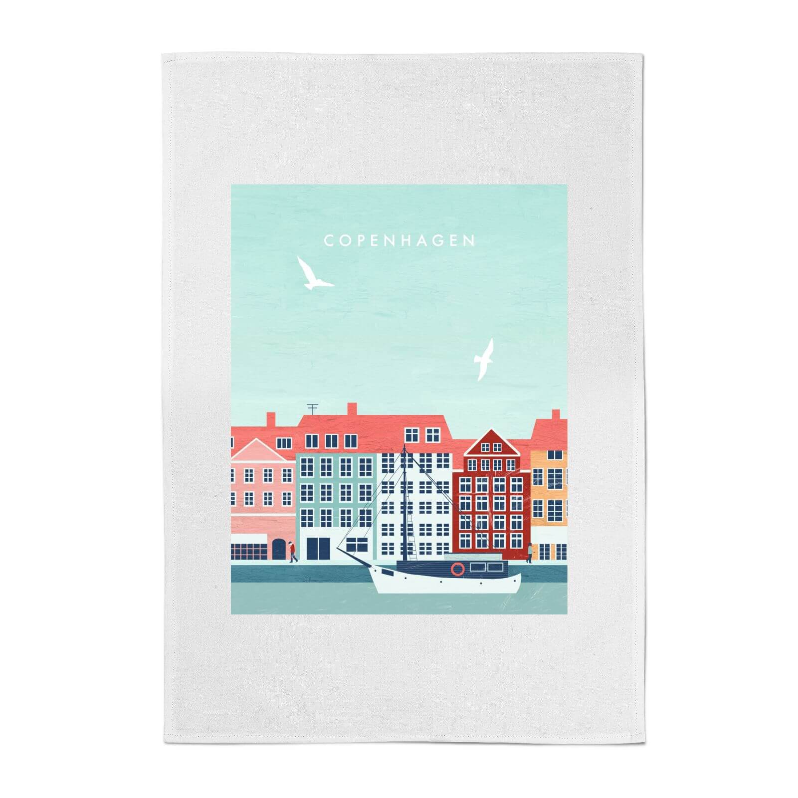 PlanetA444 Copenhagen Cotton Tea Towel