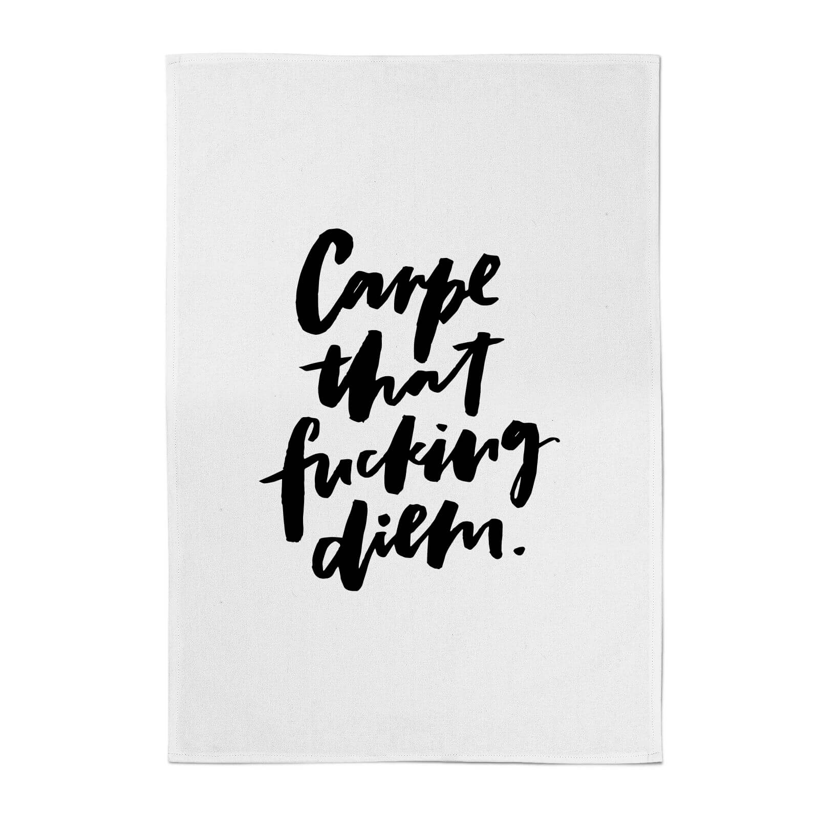 PlanetA444 Carpe That F*cking Diem Cotton Tea Towel
