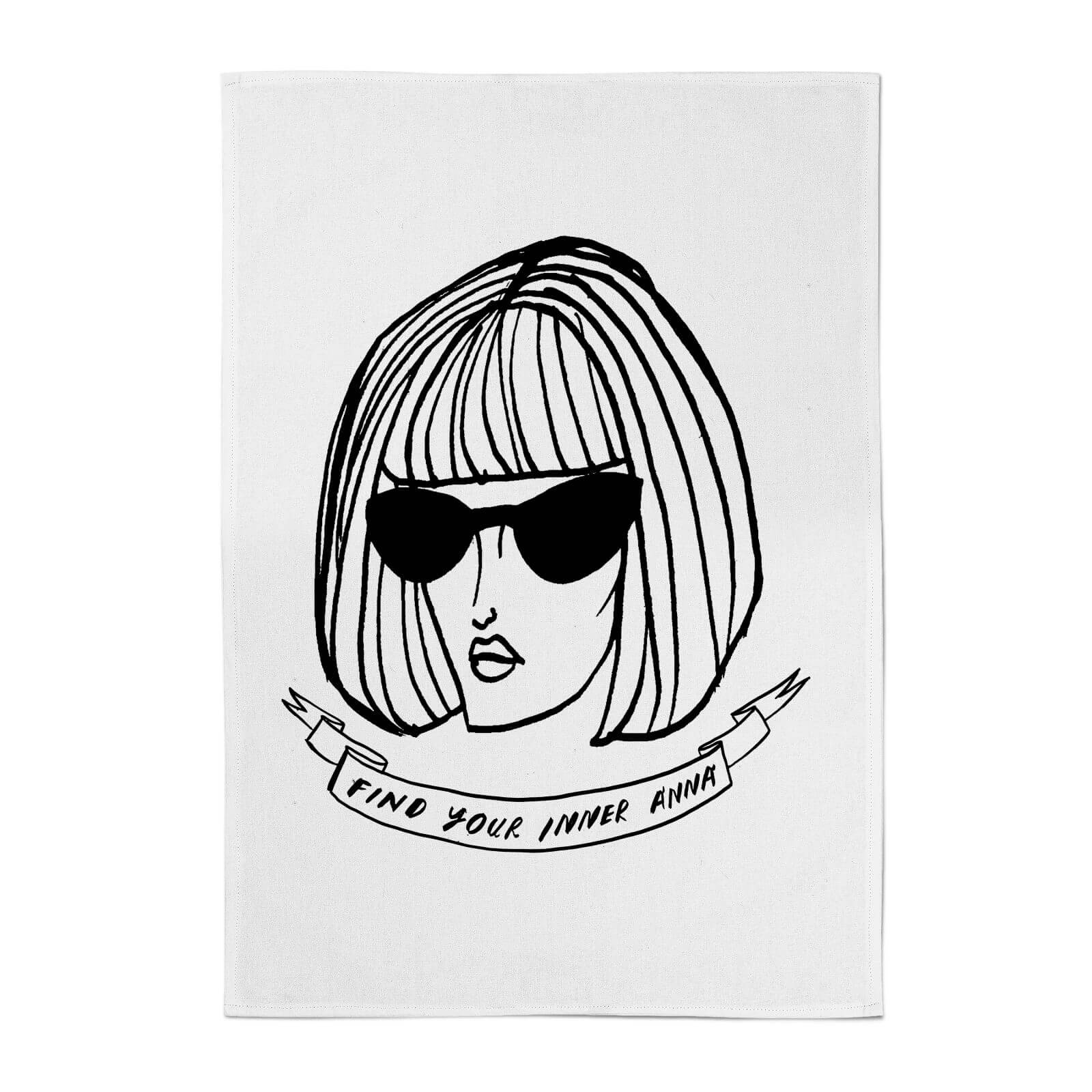 Rock On Ruby Find Your Inner Anna Cotton Tea Towel