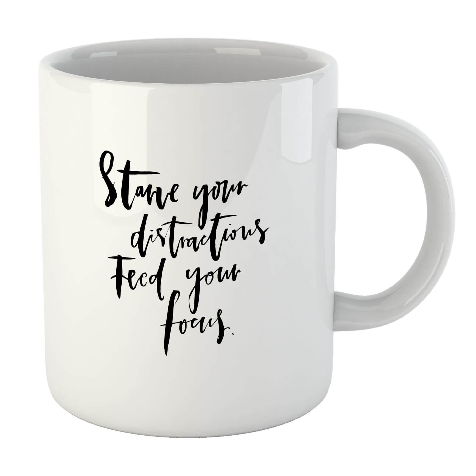 PlanetA444 Starve Your Distractions Mug