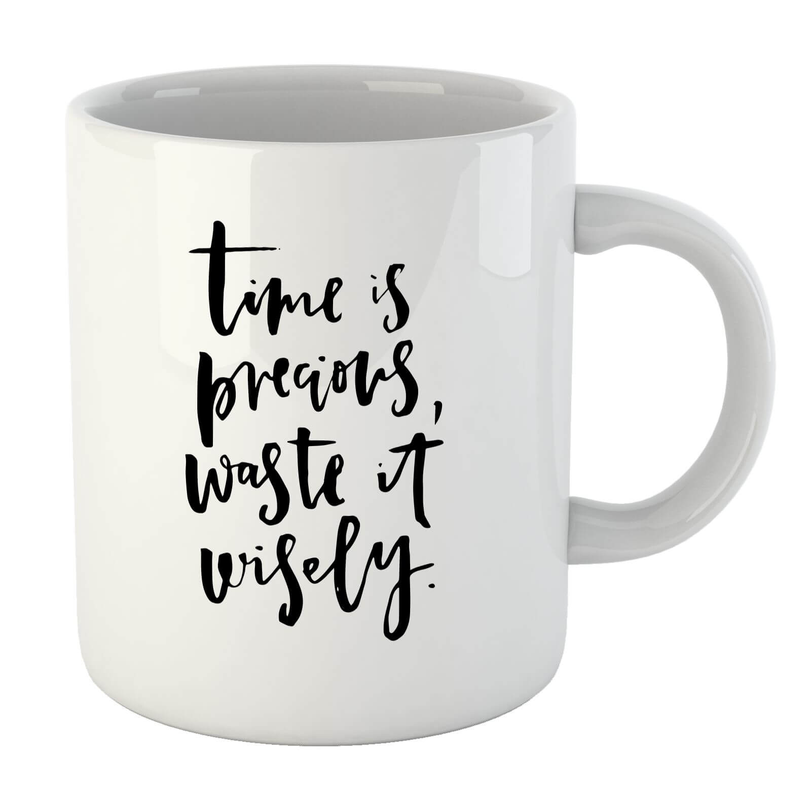 PlanetA444 Time Is Precious Mug