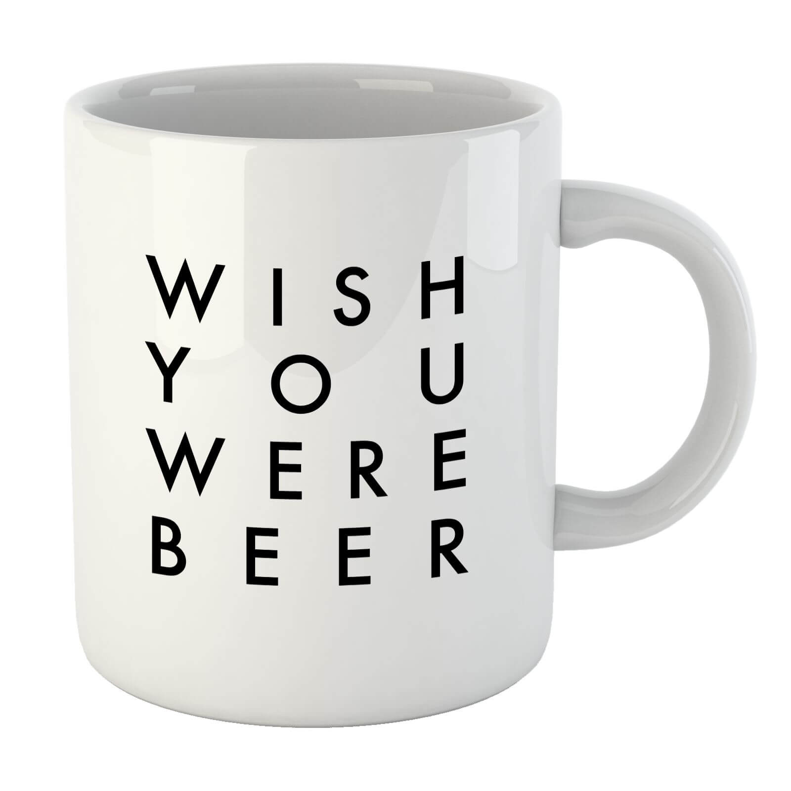 PlanetA444 Wish You Were Beer Mug