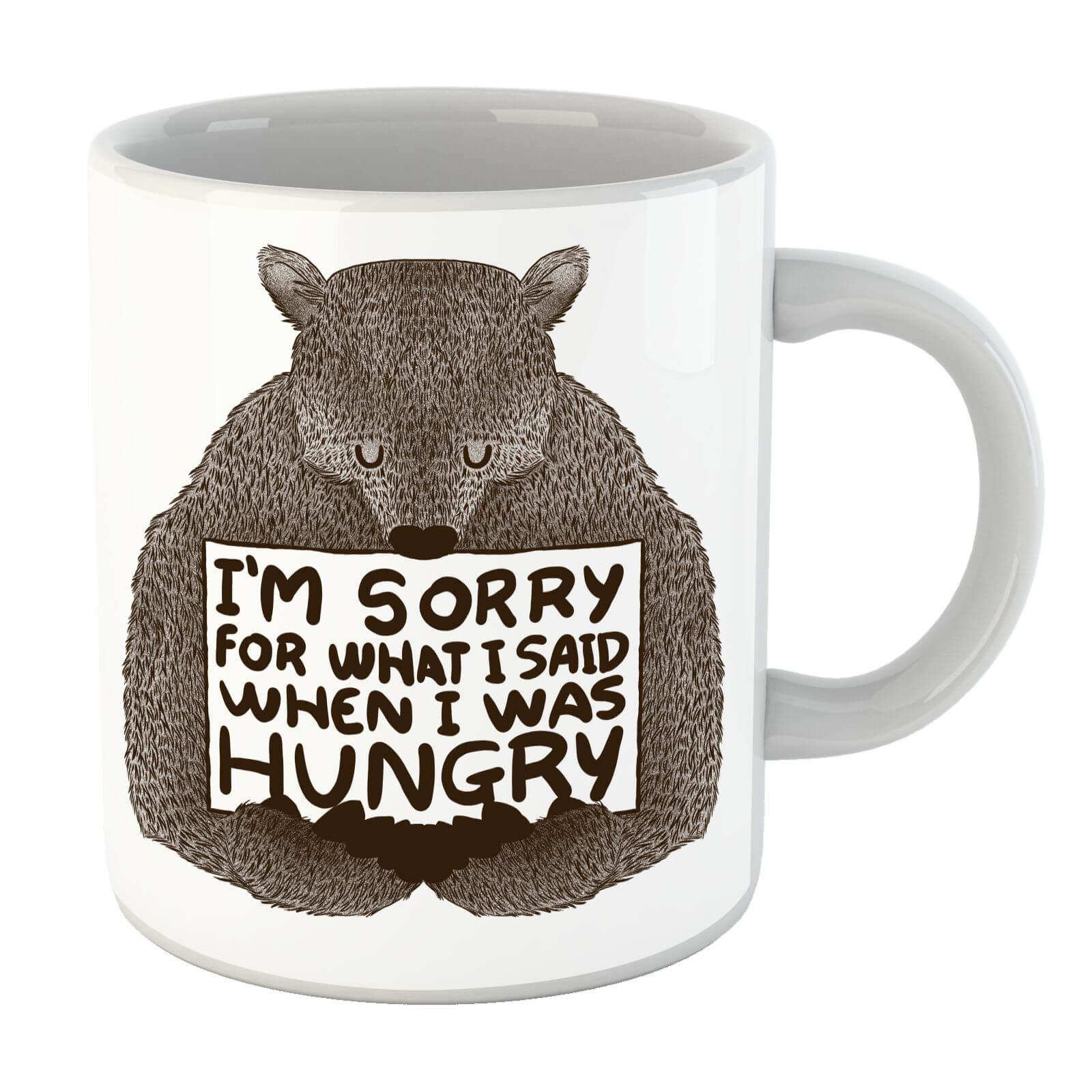 Tobias Fonseca Sorry for What I Said When I Was Hungry Mug