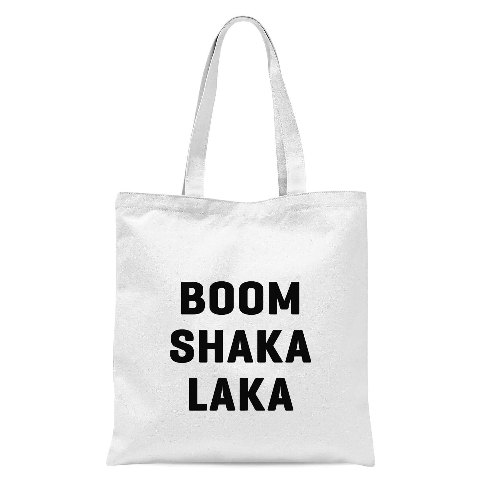 PlanetA444 Boom Shaka Laka Tote Bag - White