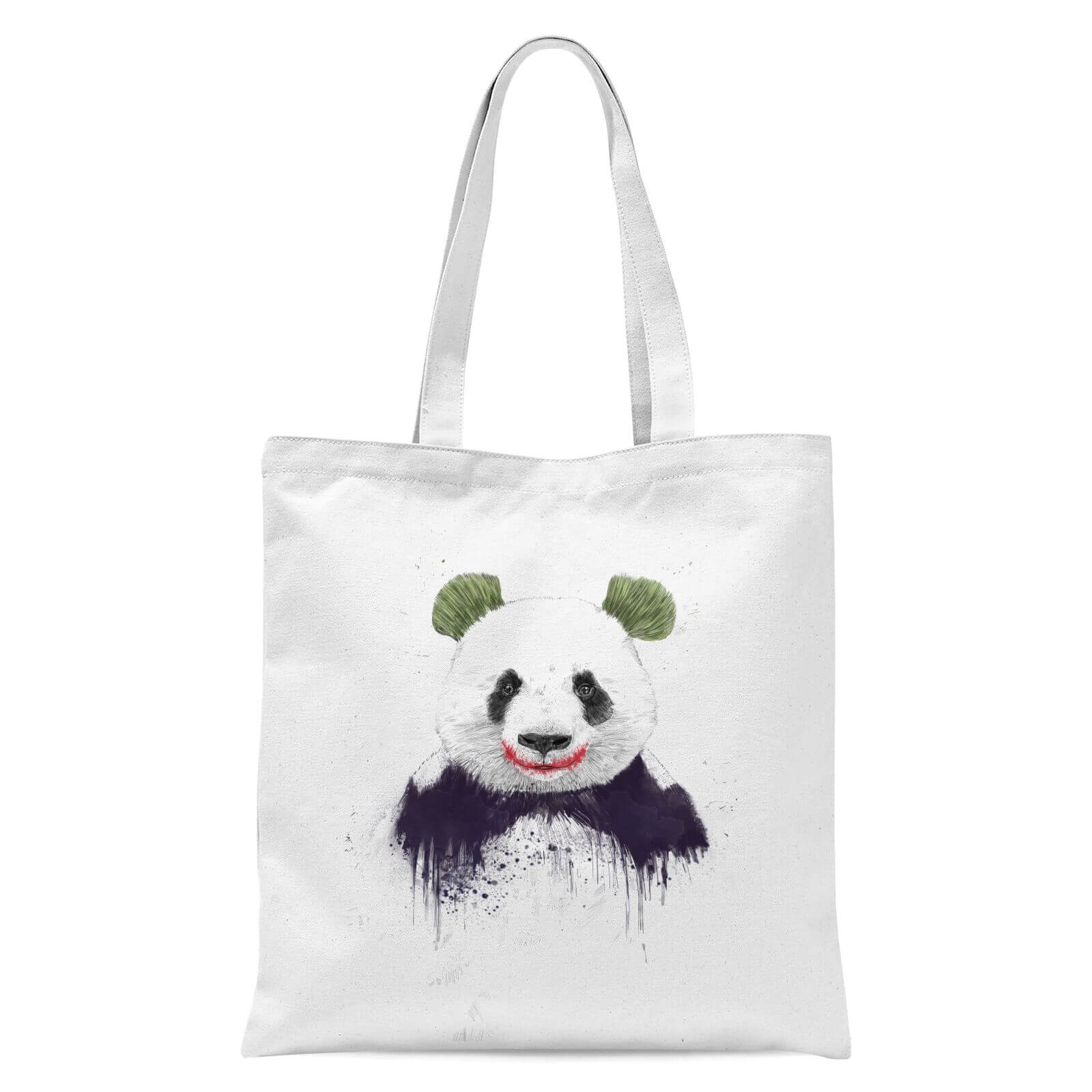 Balazs Solti Joker Panda Tote Bag - White